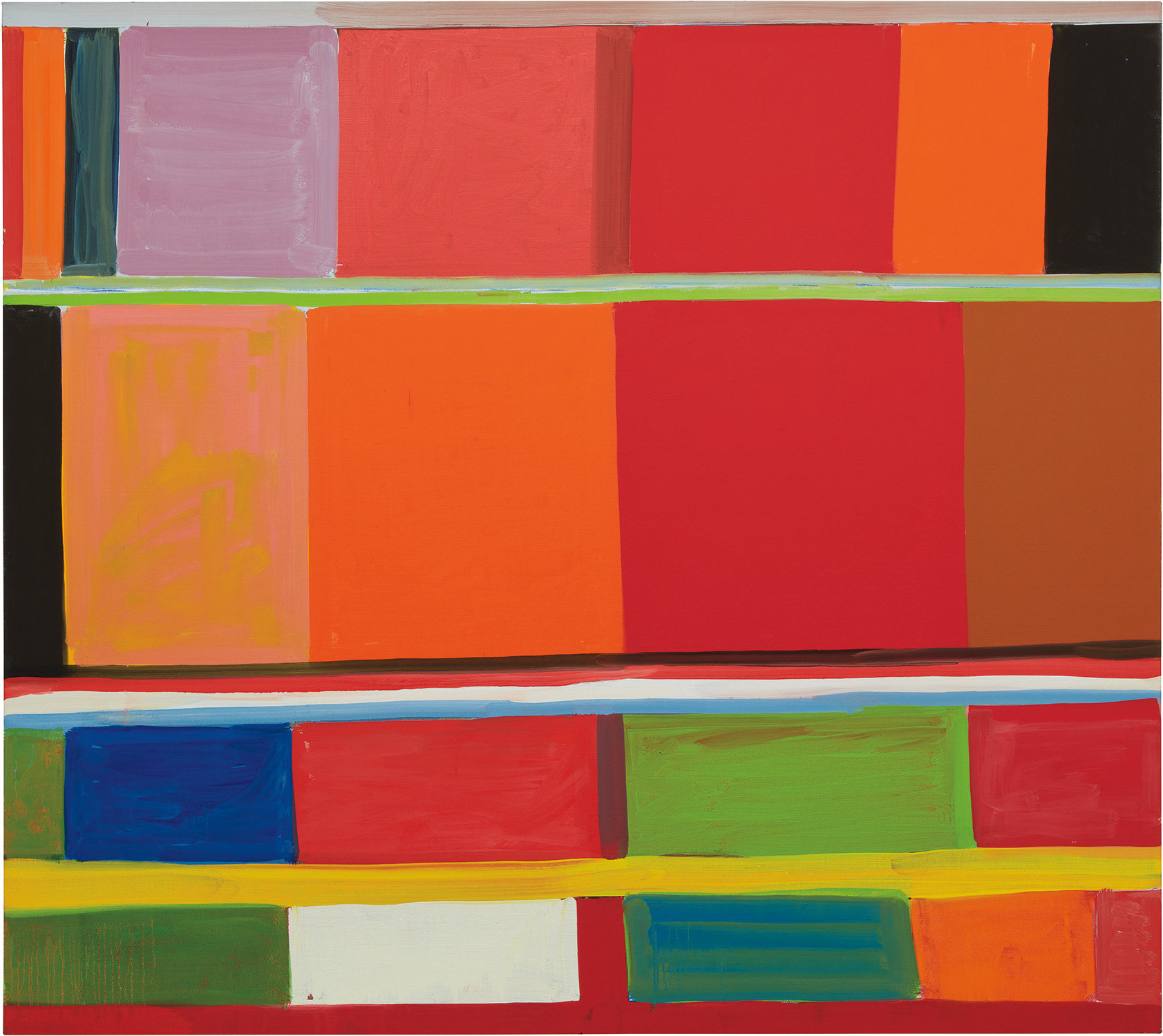 Stanley Whitney — Queen of Hearts