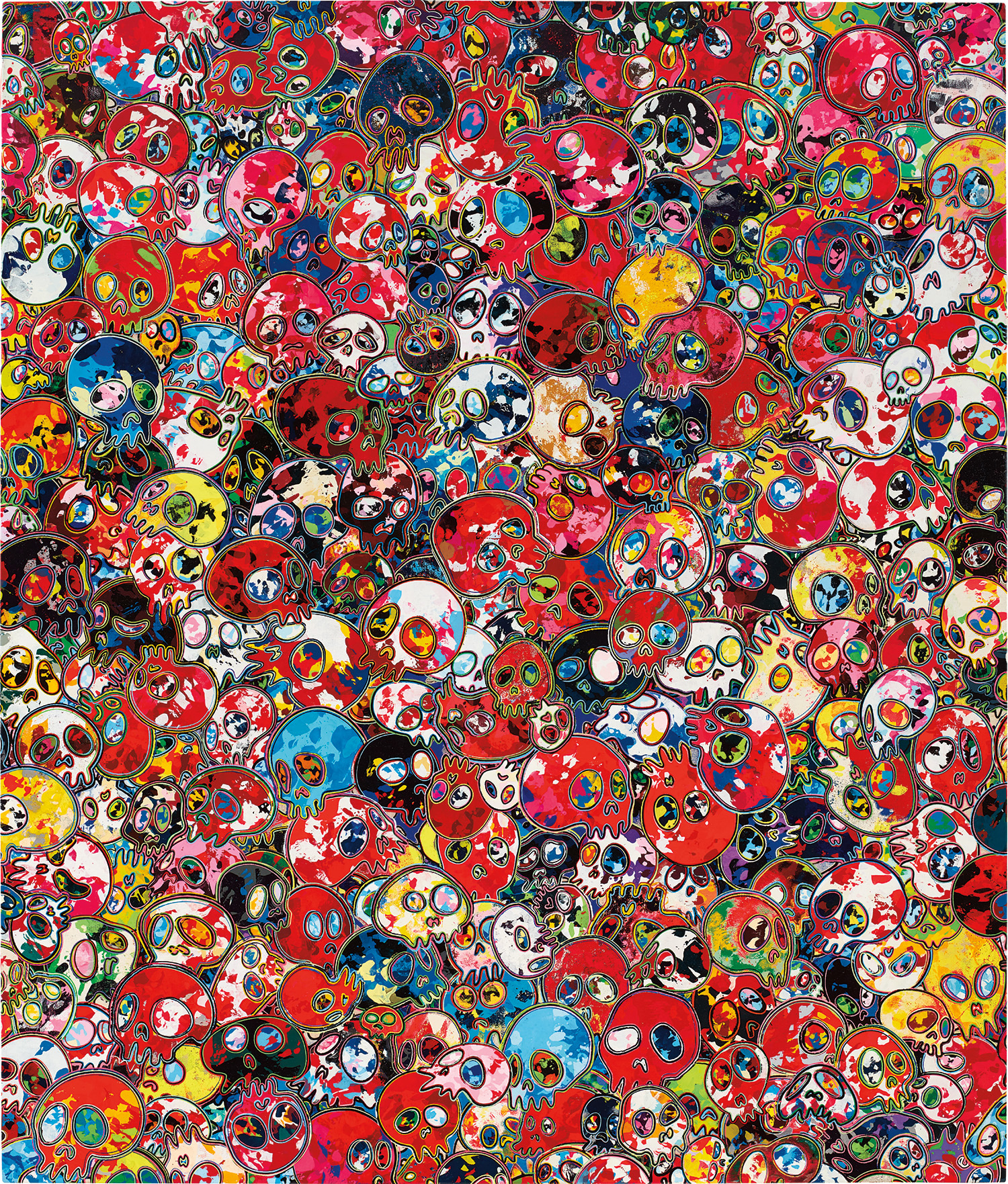 Takashi Murakami — Takashi Murakami’s spectacular painting,