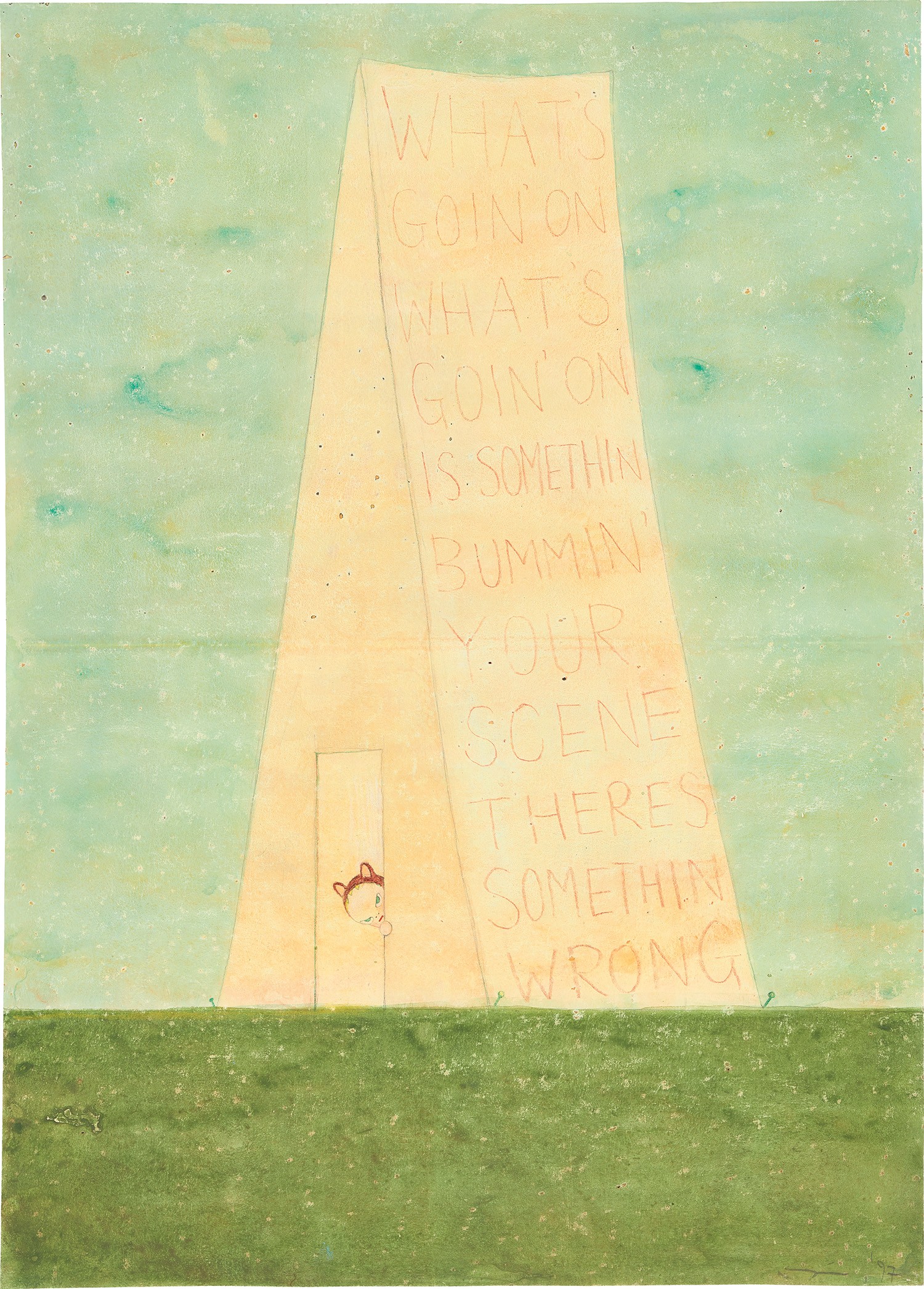 Yoshitomo Nara — I’m not trying To Be Mean