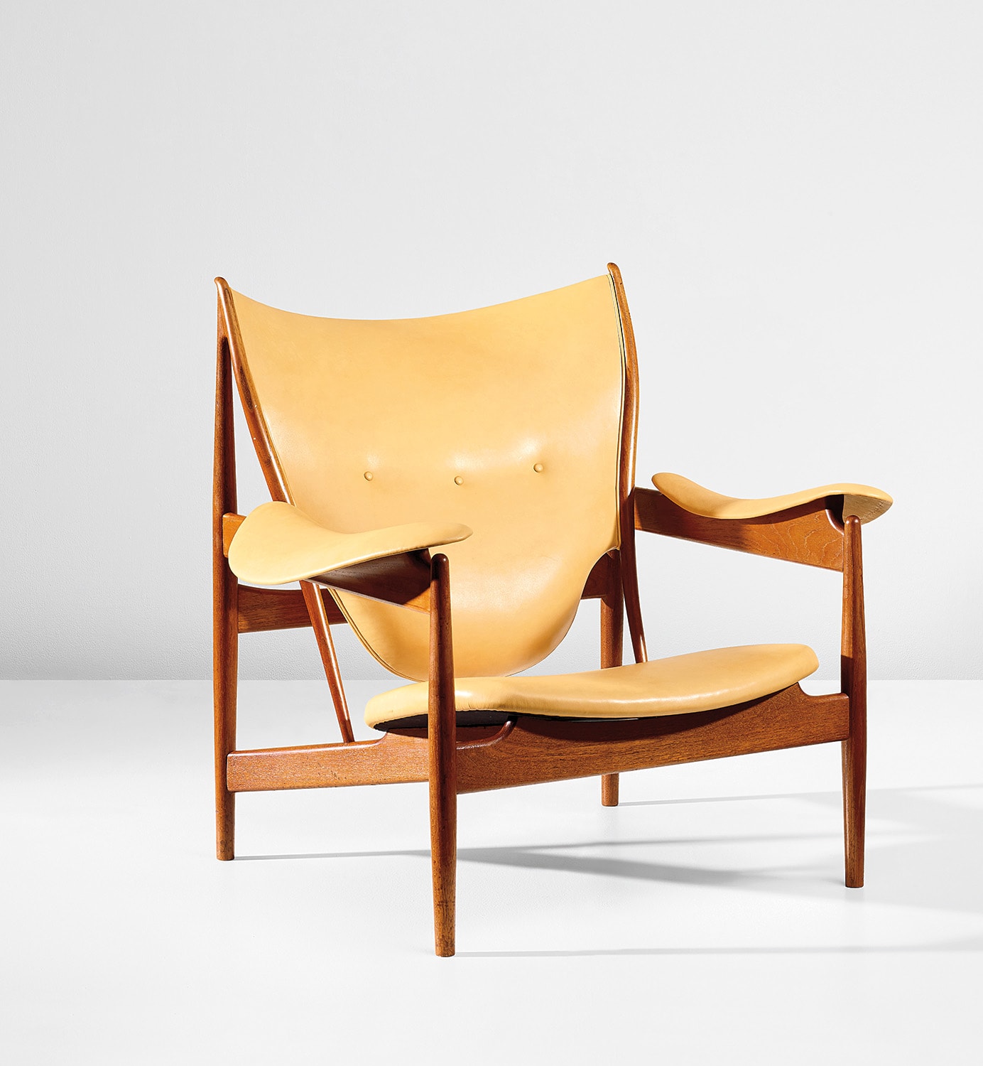 Finn Juhl — Important and early 'Chieftain' armchair, model no. FJ 49 A