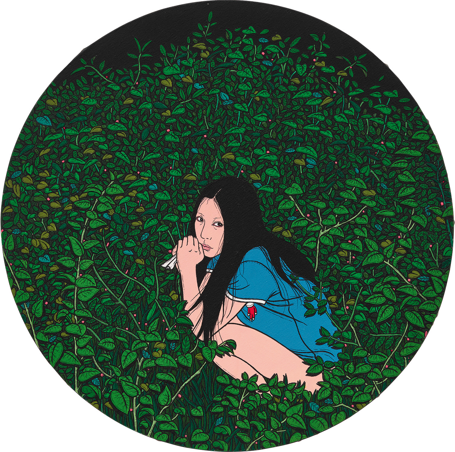 Chen Fei — Playing among Flowers