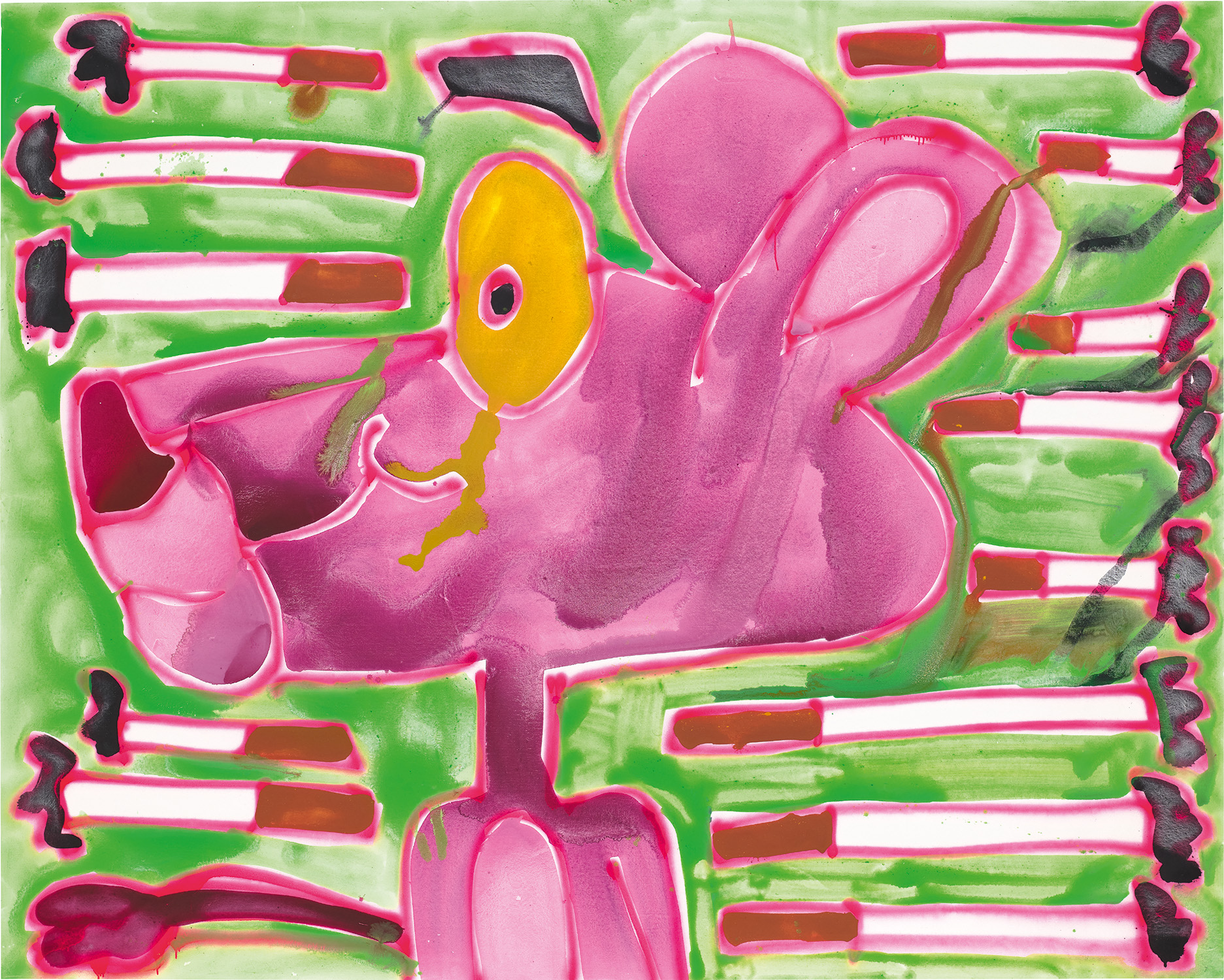 Katherine Bernhardt — Green