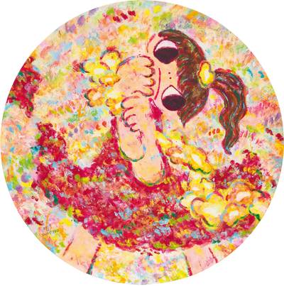 diameter 90 cm. (35 3/8 in.)