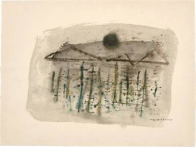 Executed in November 1950, this work is accompanied by a certificate of authenticity issued by the Fondation Zao Wou-Ki.