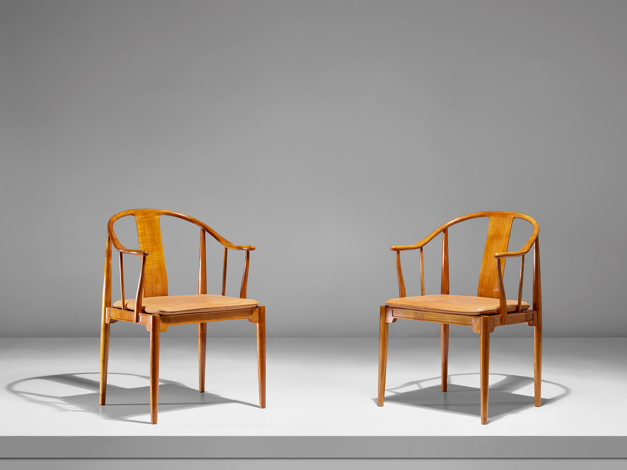 Pair of 'Chinese' armchairs, model no. 4283