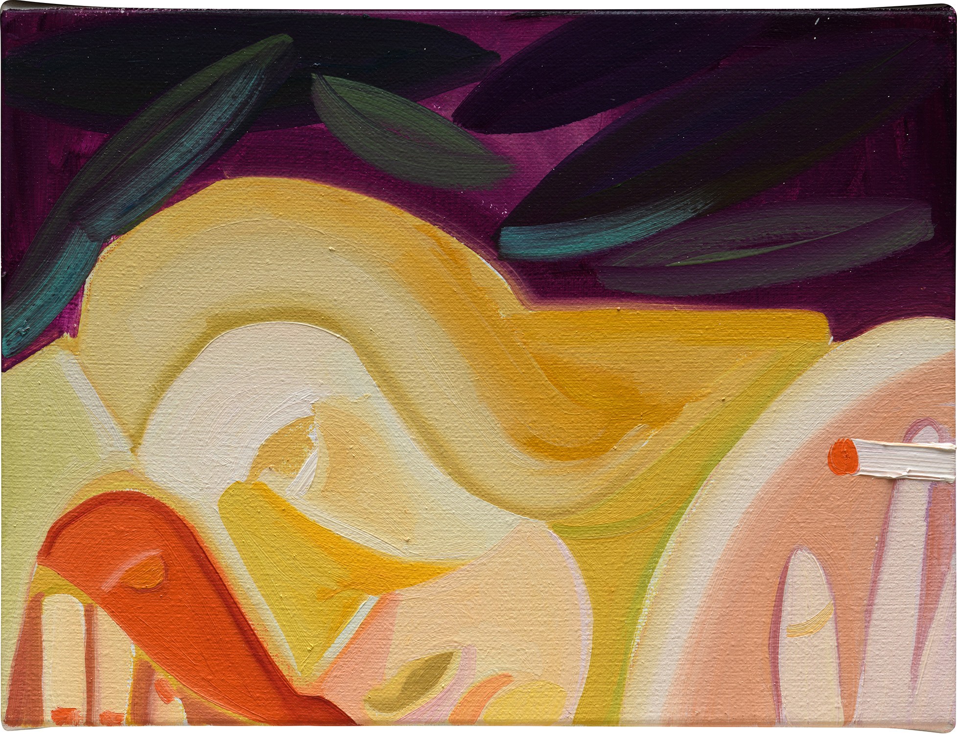 Danielle Orchard — Girl with Purple Sky