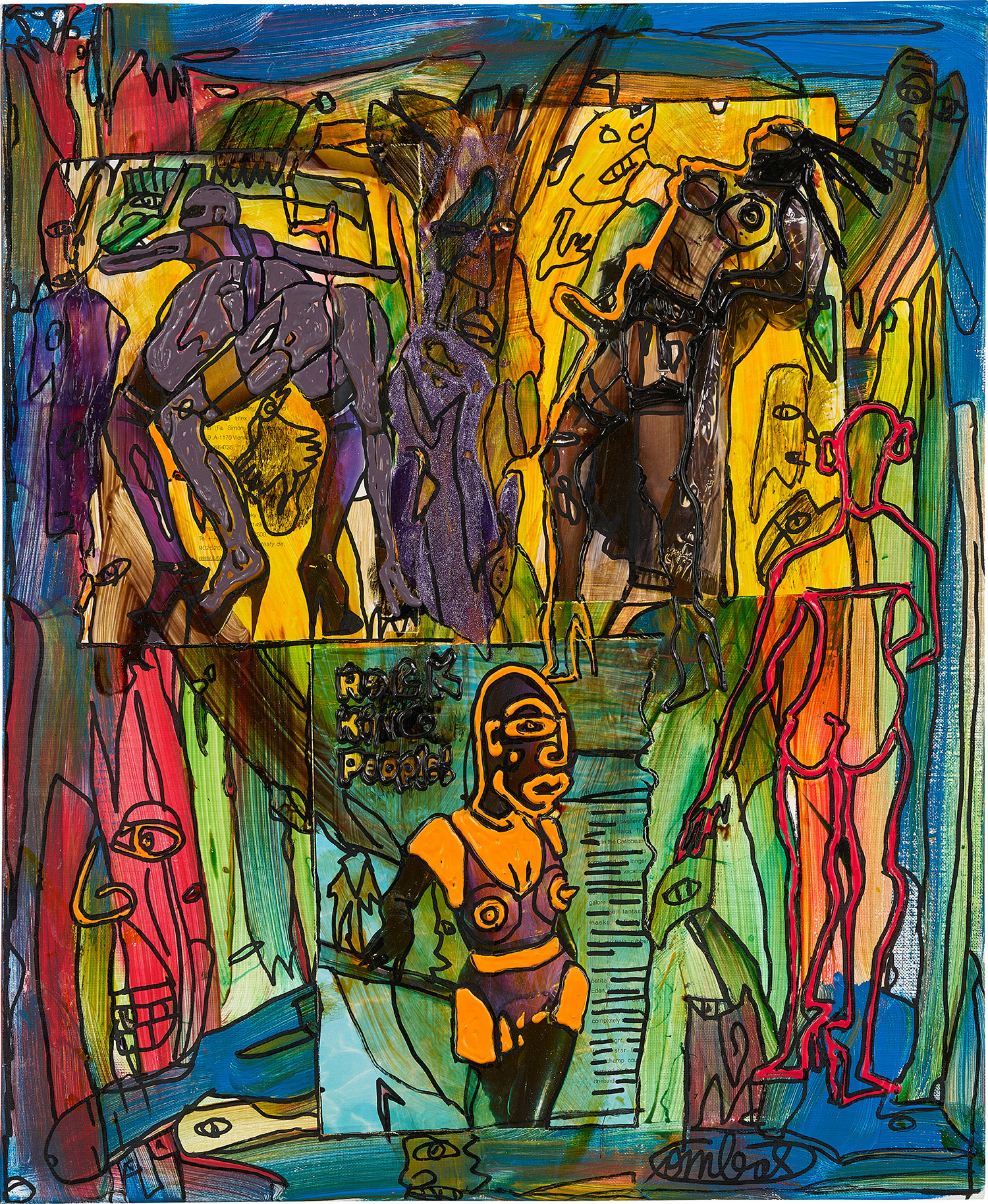 Robert Combas — Soumission (Submission)