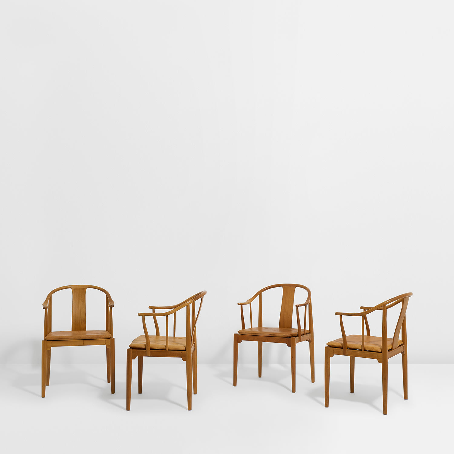 Set of four 'China' chairs, model no. 4283