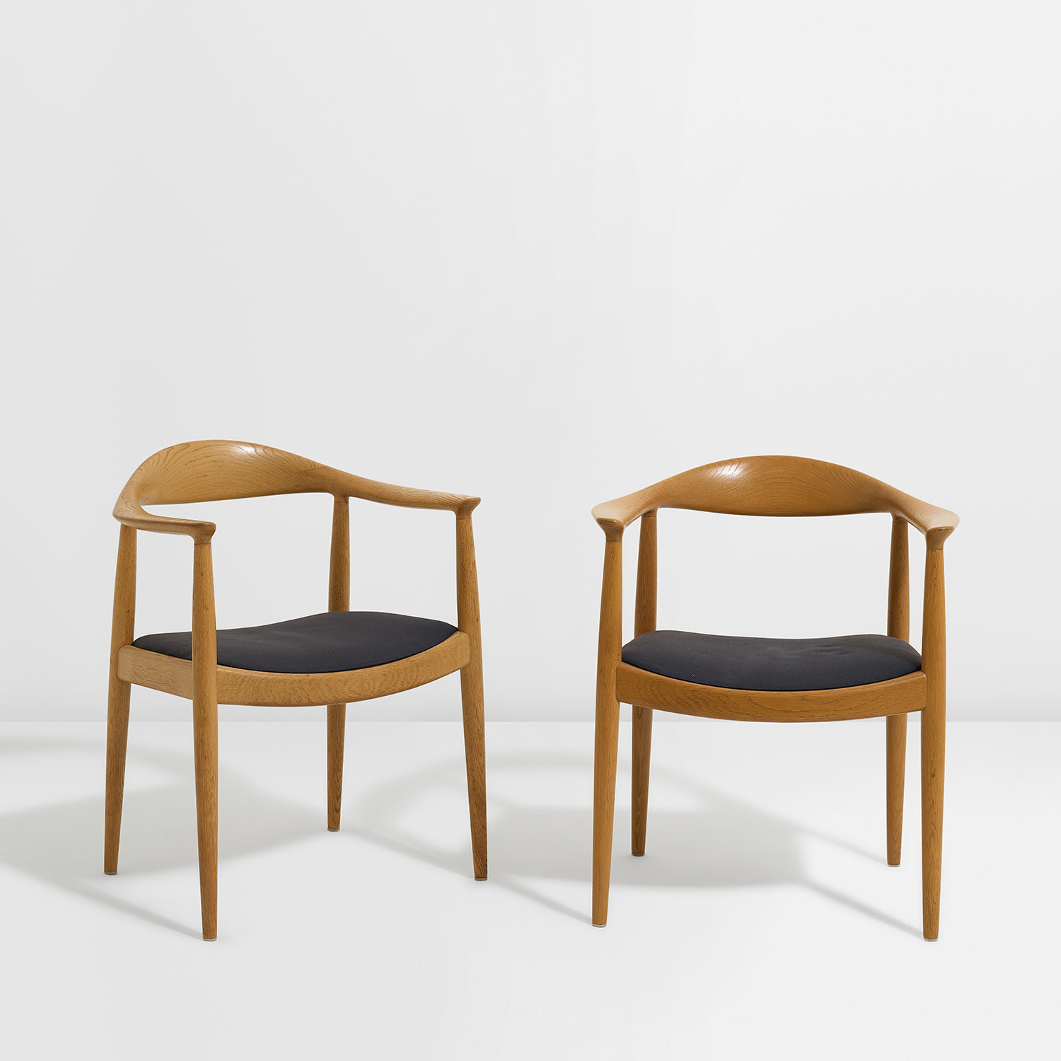 Hans J. Wegner — Pair of 'The Chair' armchairs, model no. 503