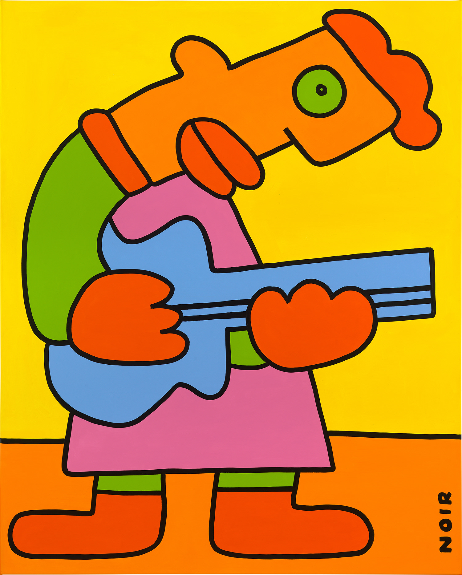Thierry Noir — I'm not worried about my infinite imagination
