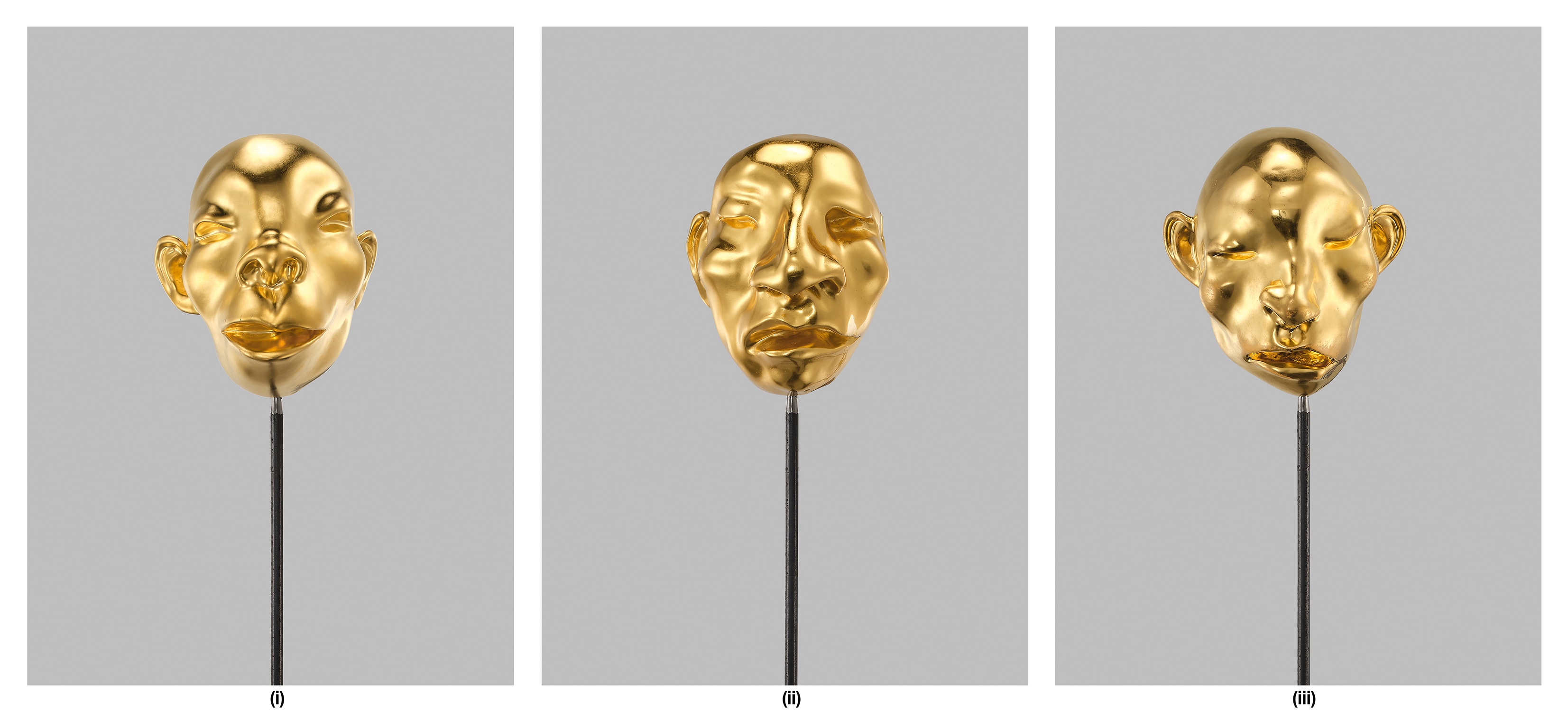 Three works: (i) Goldhead No. 13; (ii) Goldhead No. 14; (iii) Goldhead No. 15