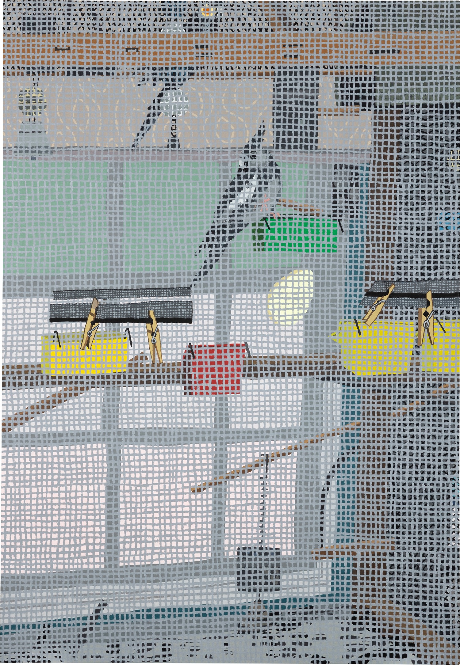 Jonas Wood — Punch and Judy