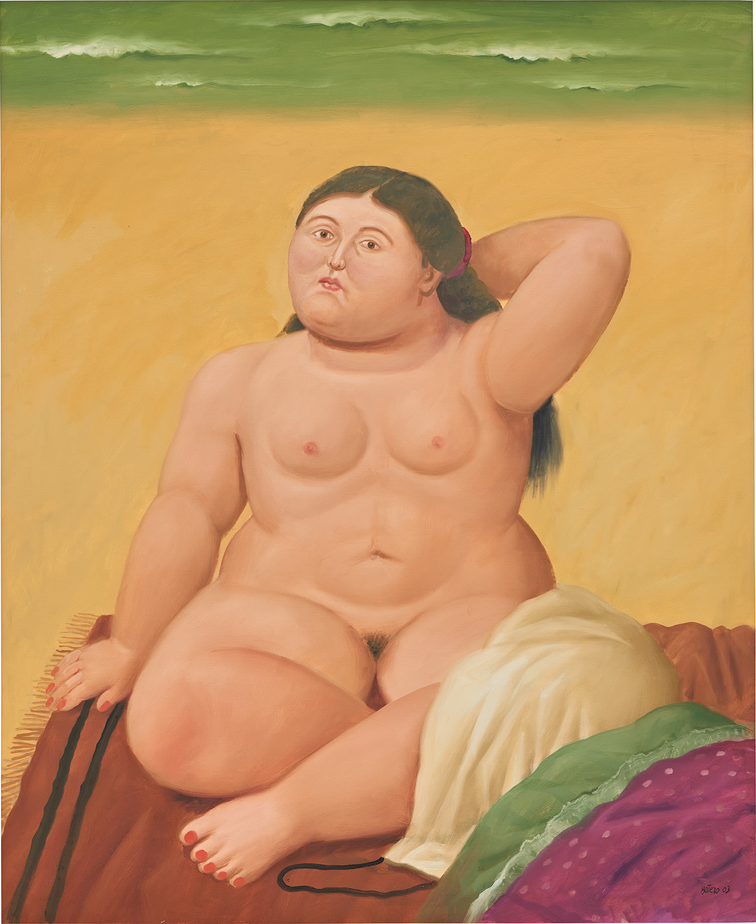 Fernando Botero — The Beach