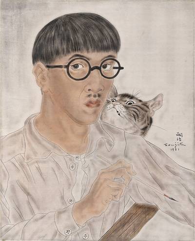 Self-Portrait with a Cat