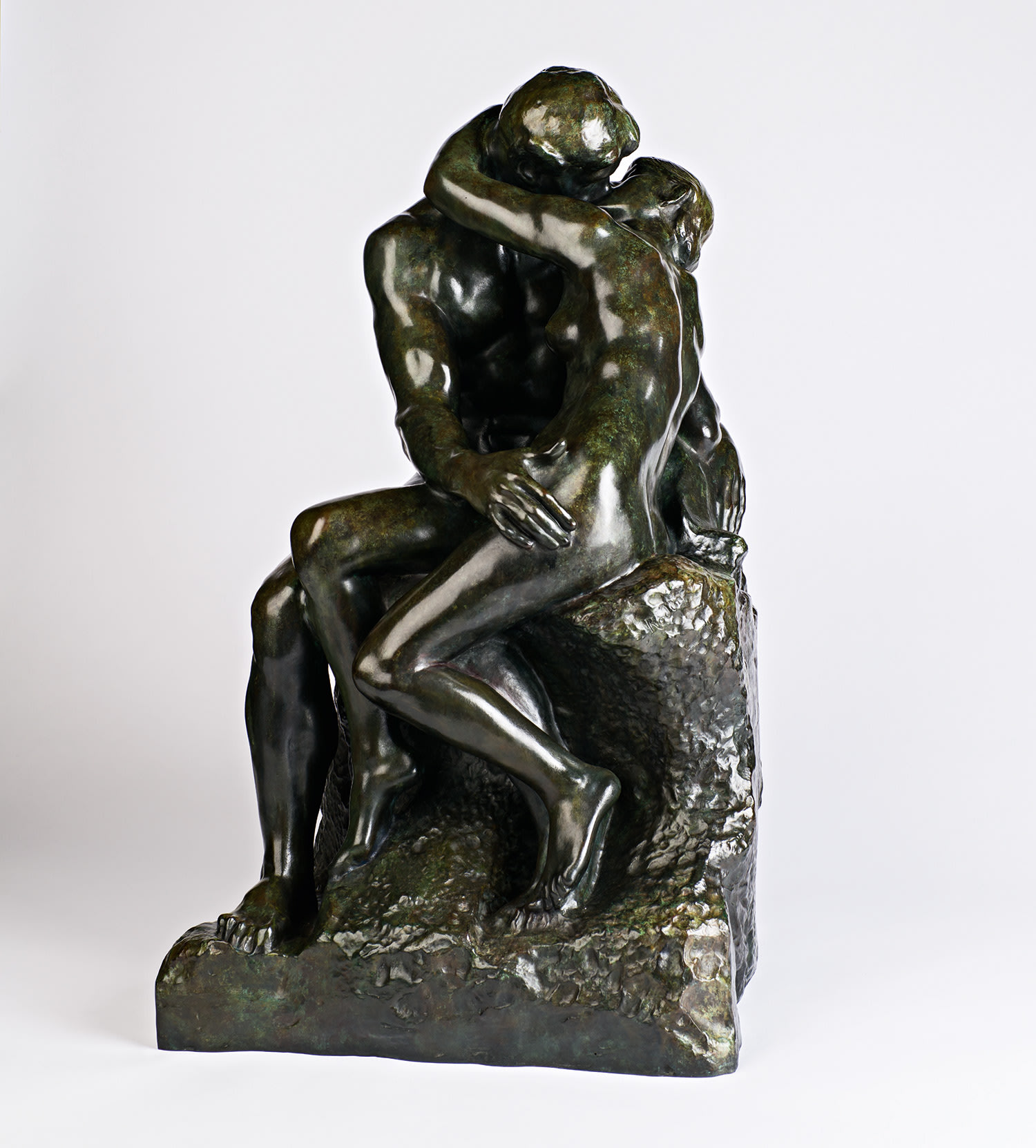 Auguste Rodin — Le Baiser, 1ère réduction dite aussi "réduction n°1"