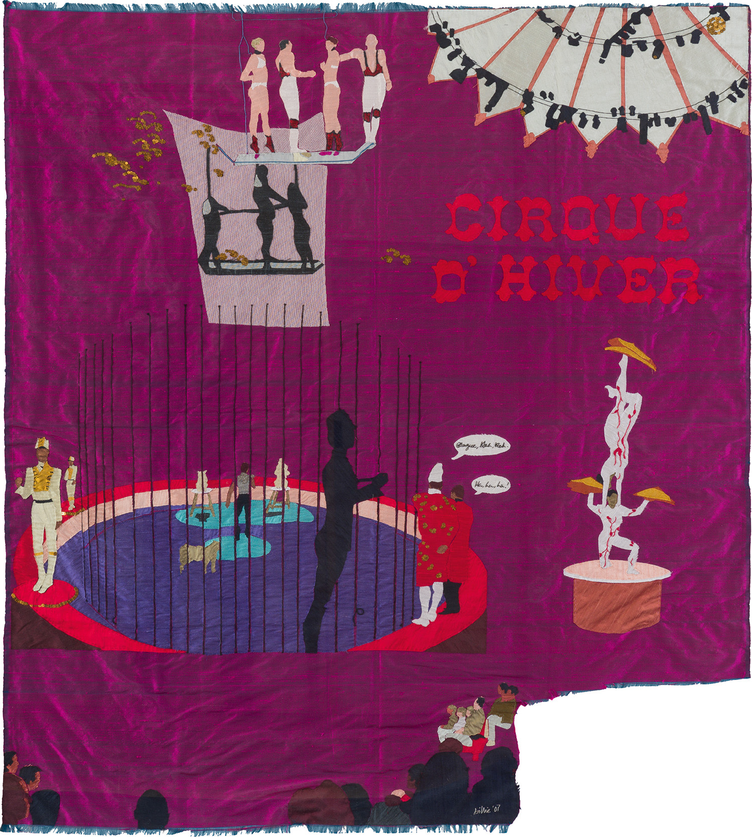 Billie Zangewa — Cirque d'hiver