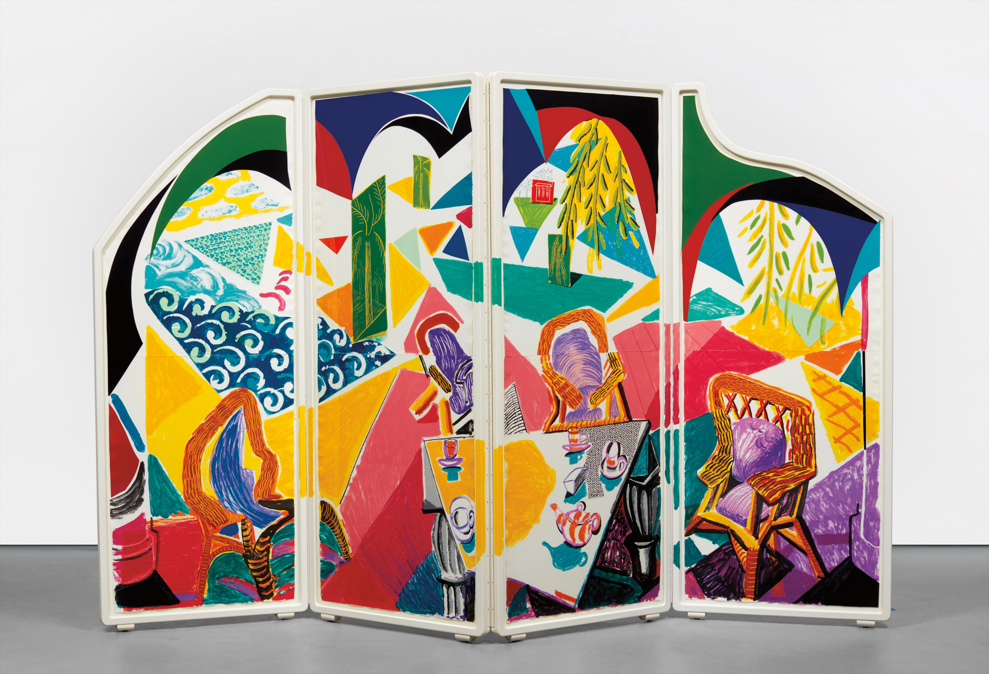 David Hockney — Caribbean Tea Time