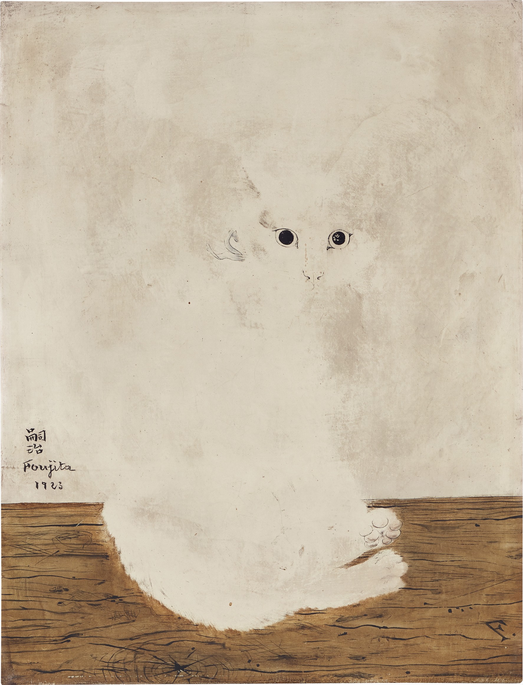 Léonard-Tsuguharu Foujita — Le Chat Blanc