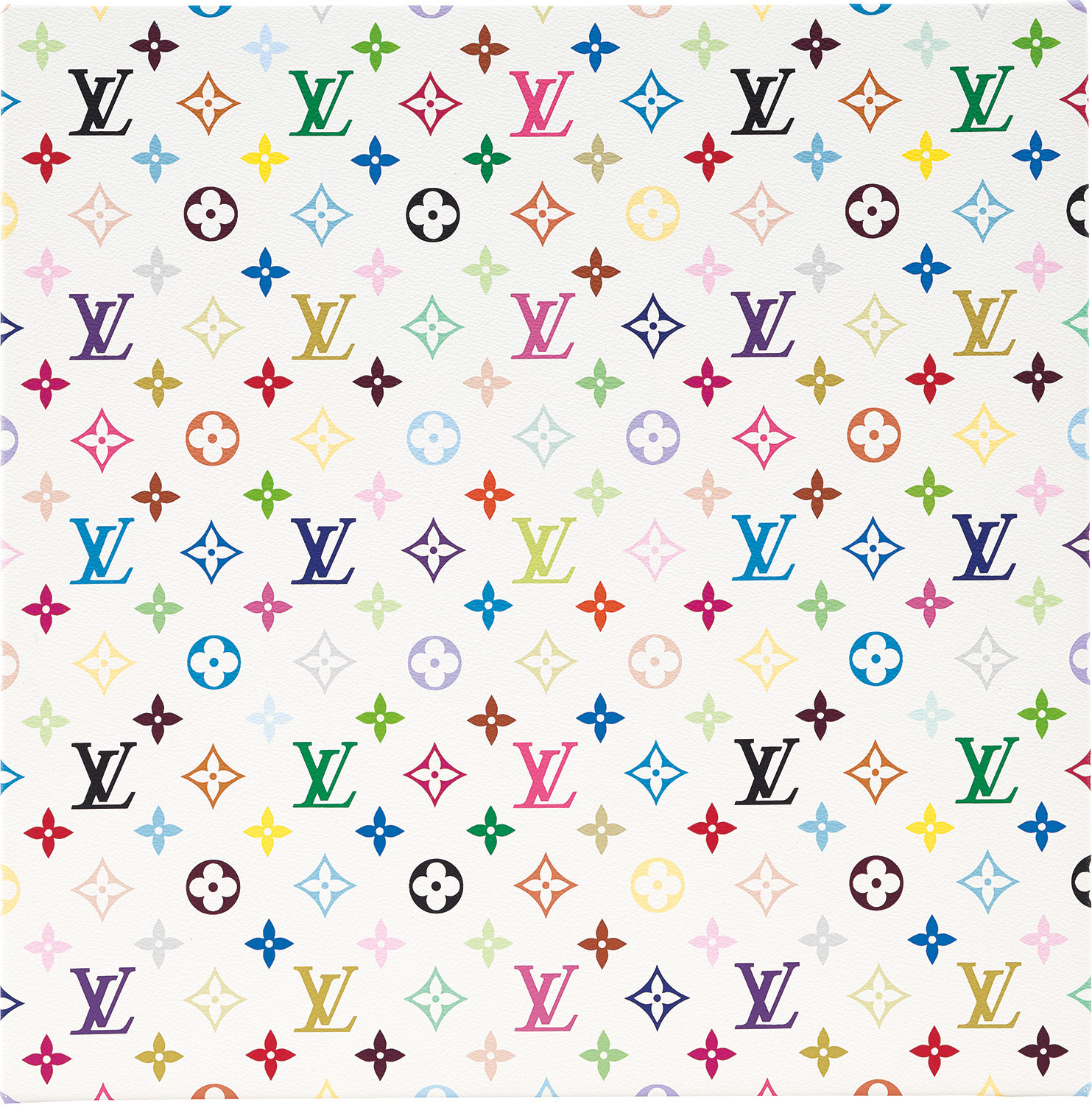 Takashi Murakami — Louis Vuitton Monogram Multicolore - White