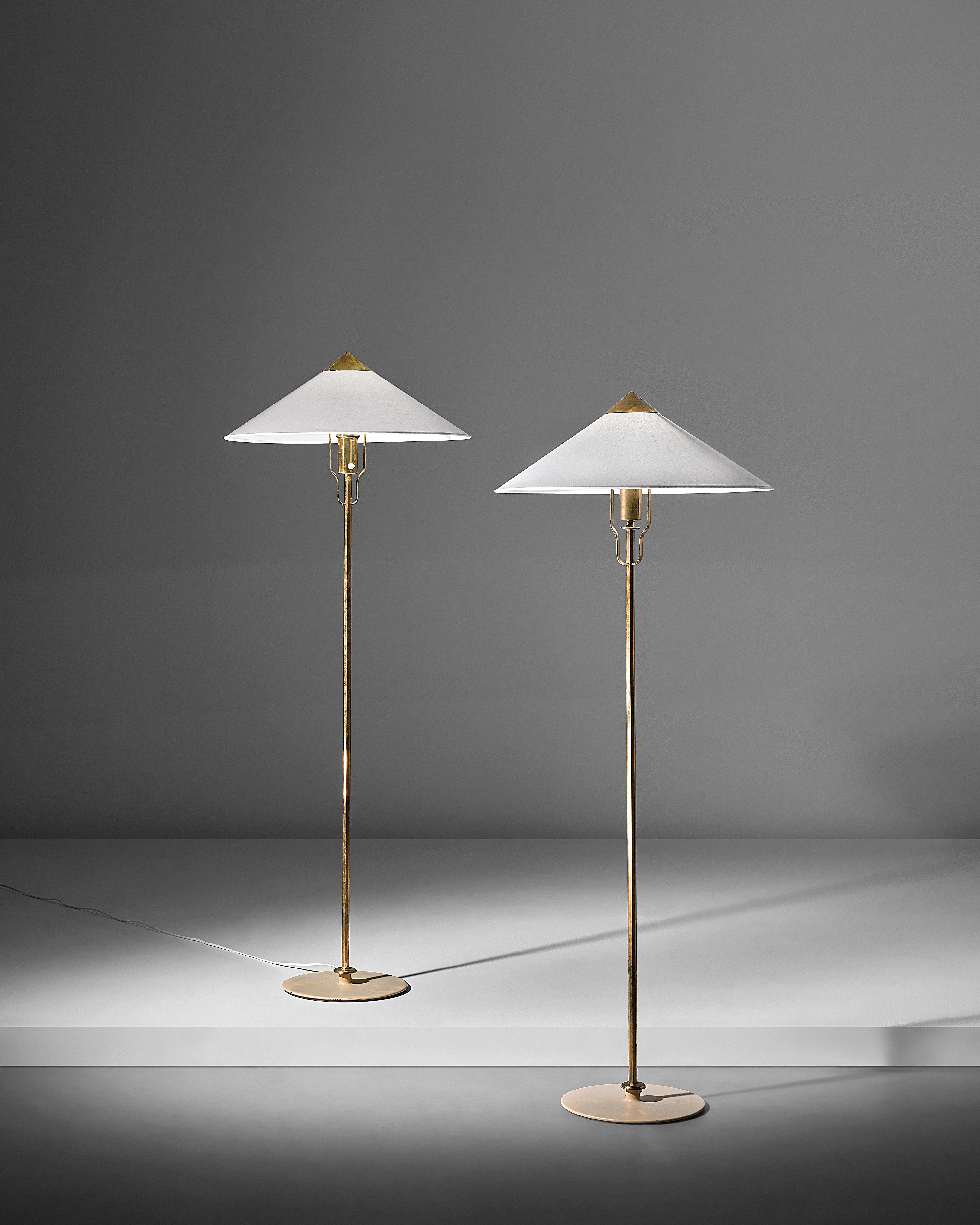 Pair of standard lamps, model no. 5762