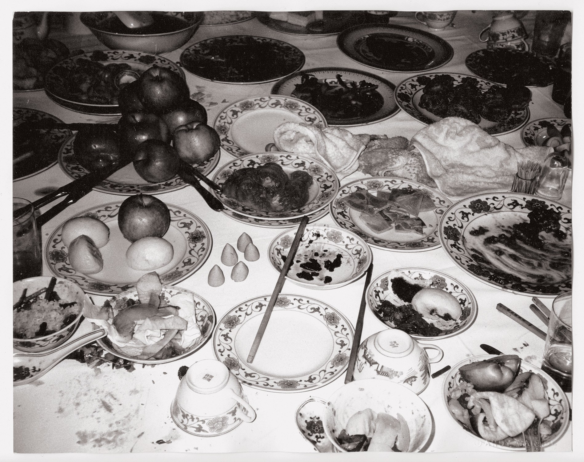 Andy Warhol — Restaurant Table