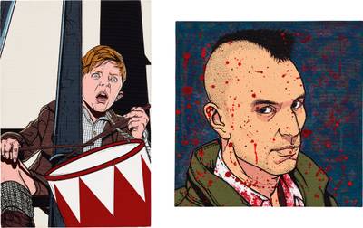 Two works: (i) Mutant Series - Die Blechtrommel; (ii) Killers Series - Taxi Driver