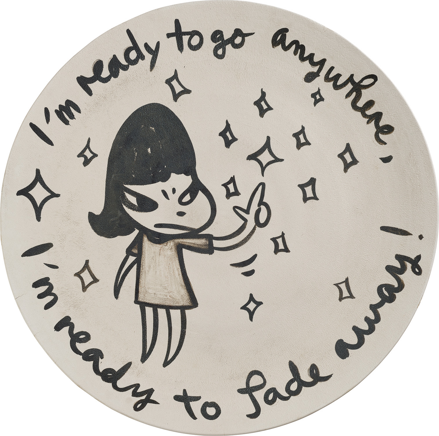 Yoshitomo Nara — I'm Ready to Go Anywhere, I'm Ready to Fade Away