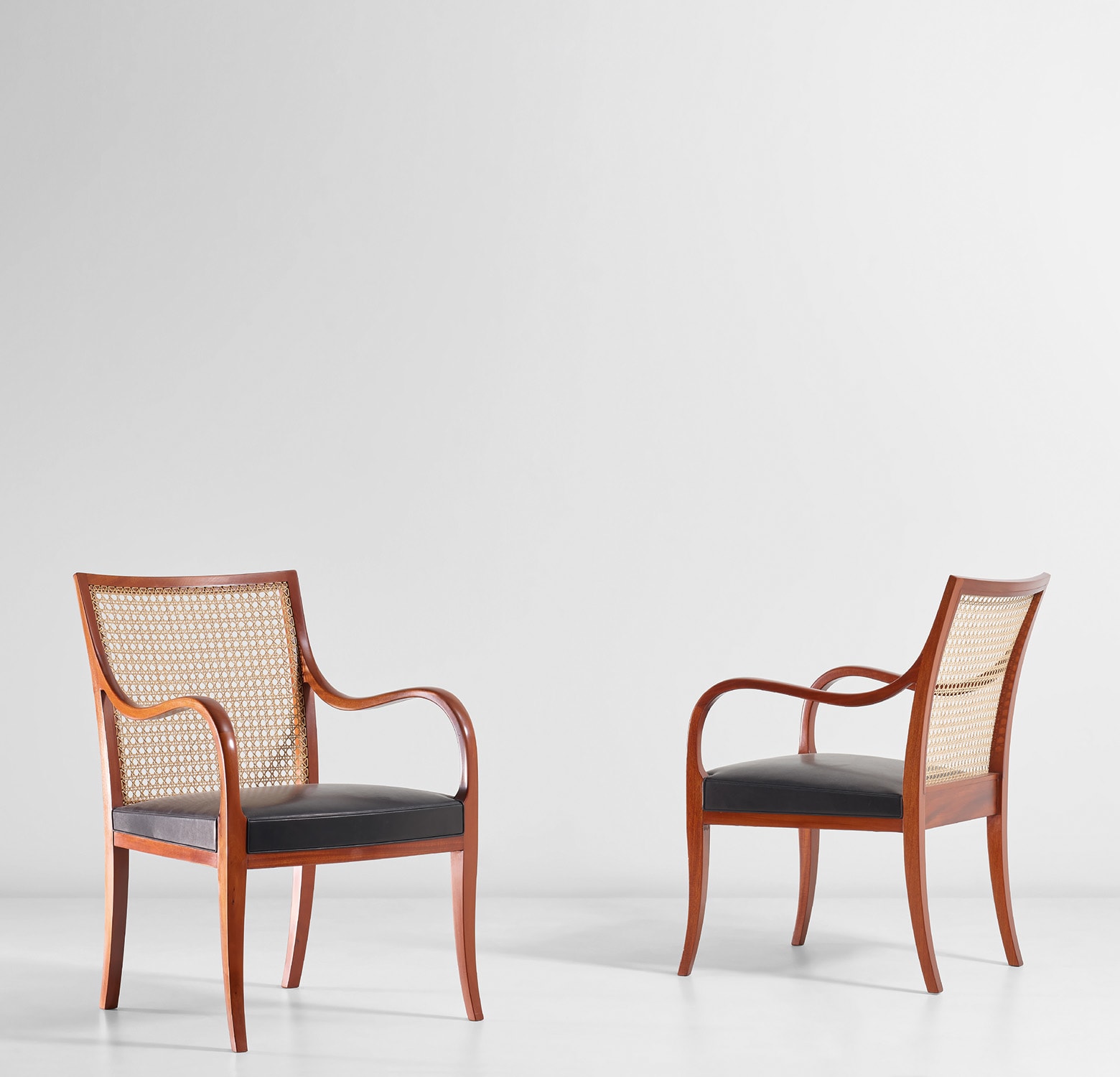 Pair of armchairs