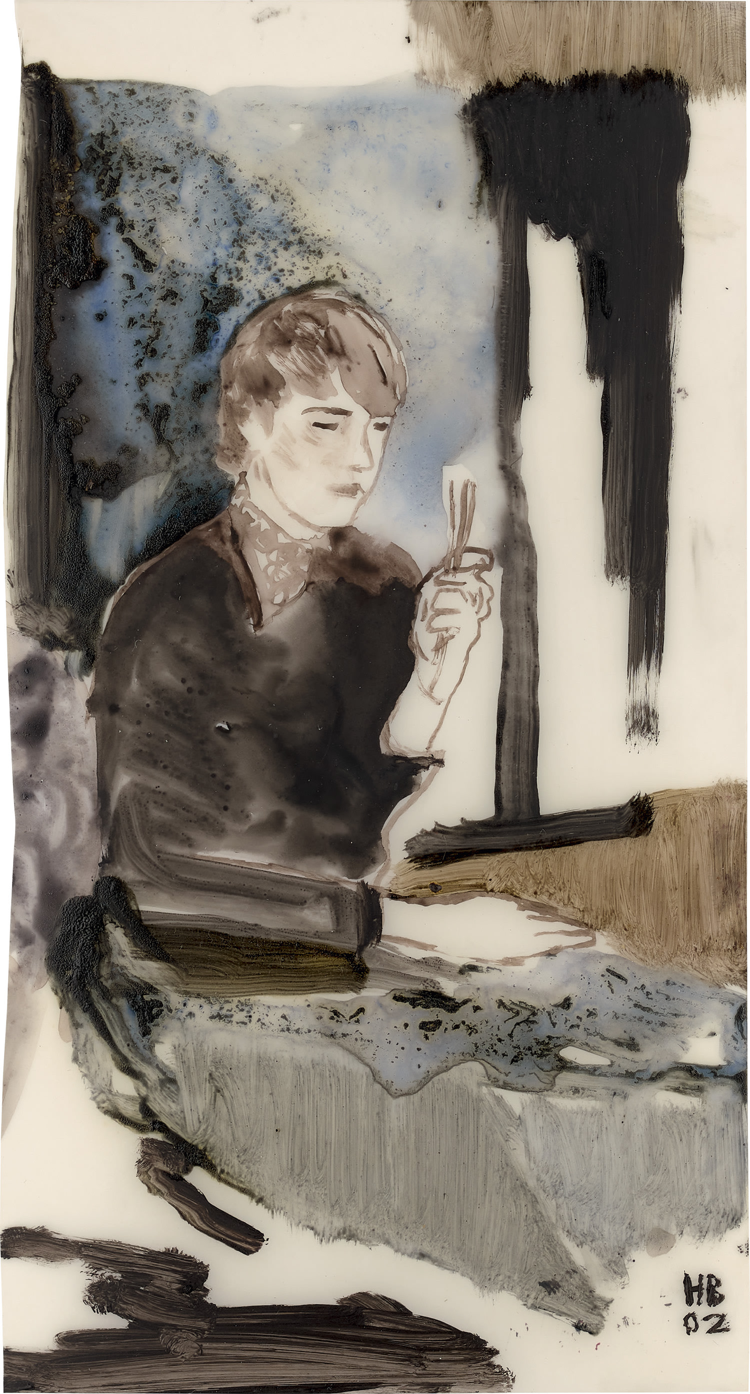 Hernan Bas — Nick, Drawing Straws