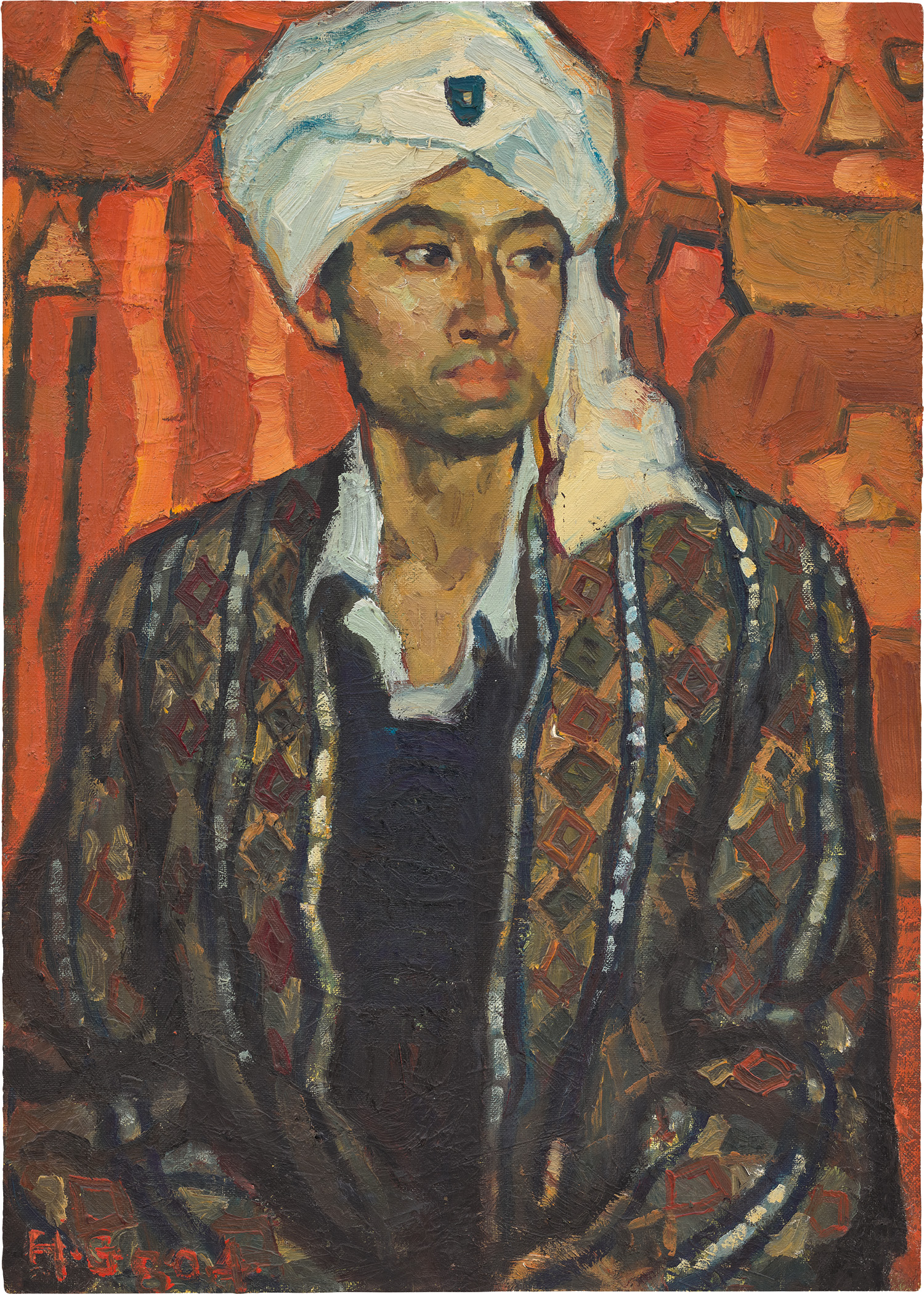 Zhang Xiaogang — Portrait of Ma Xiangsheng