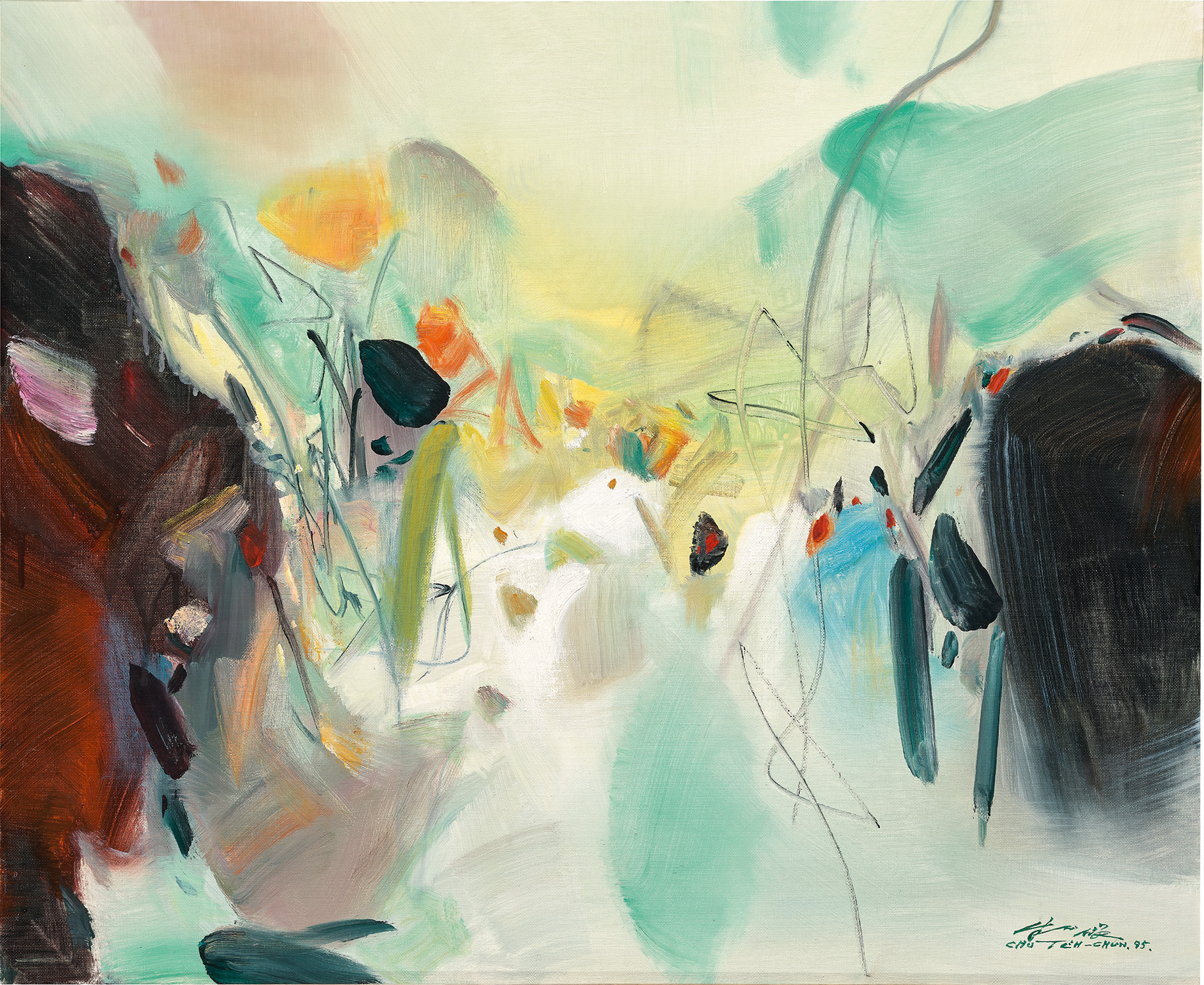 Chu Teh-Chun — Fuision Poétique (Poetic Fusion)