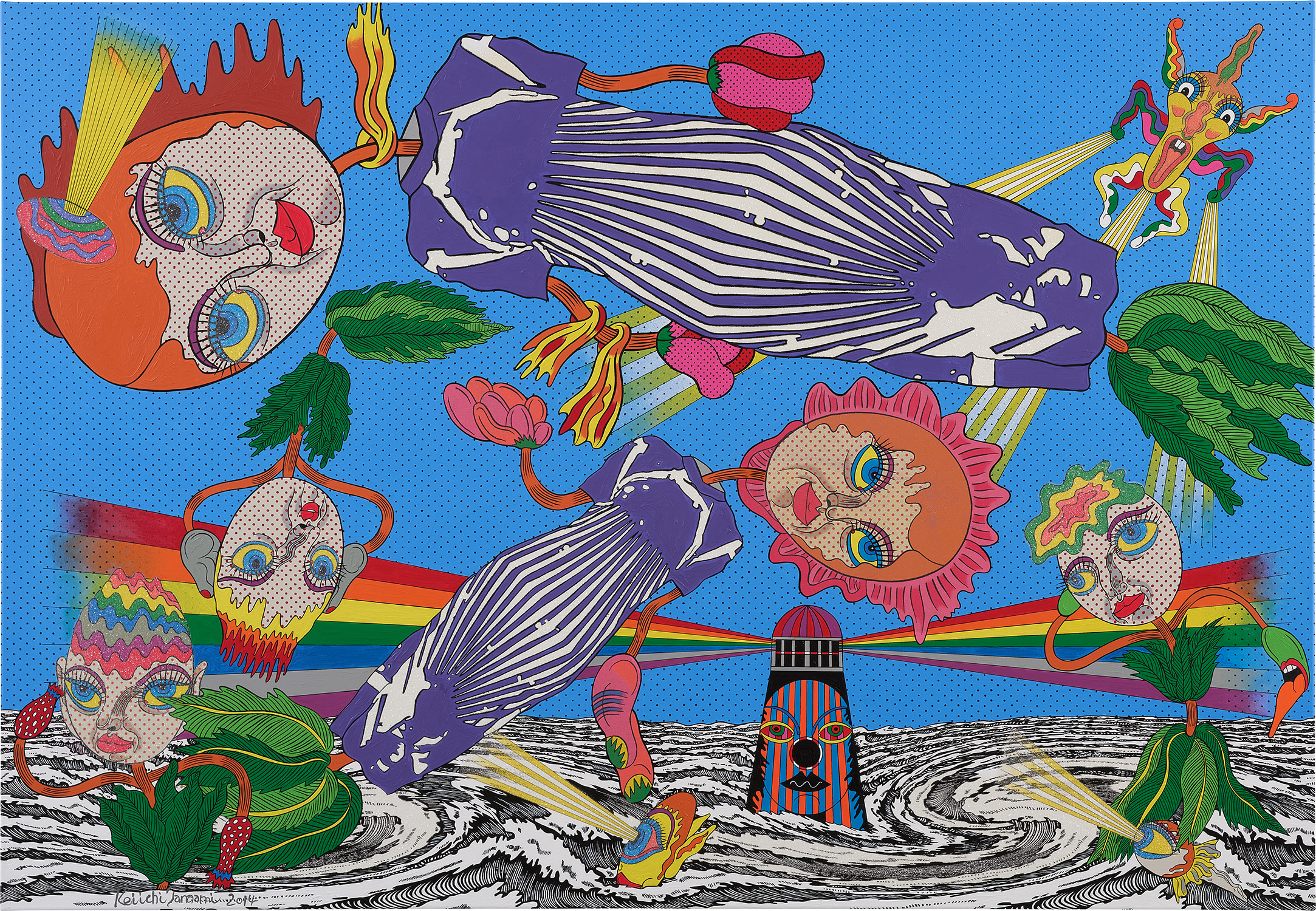 Keiichi Tanaami — Loves in Heaven