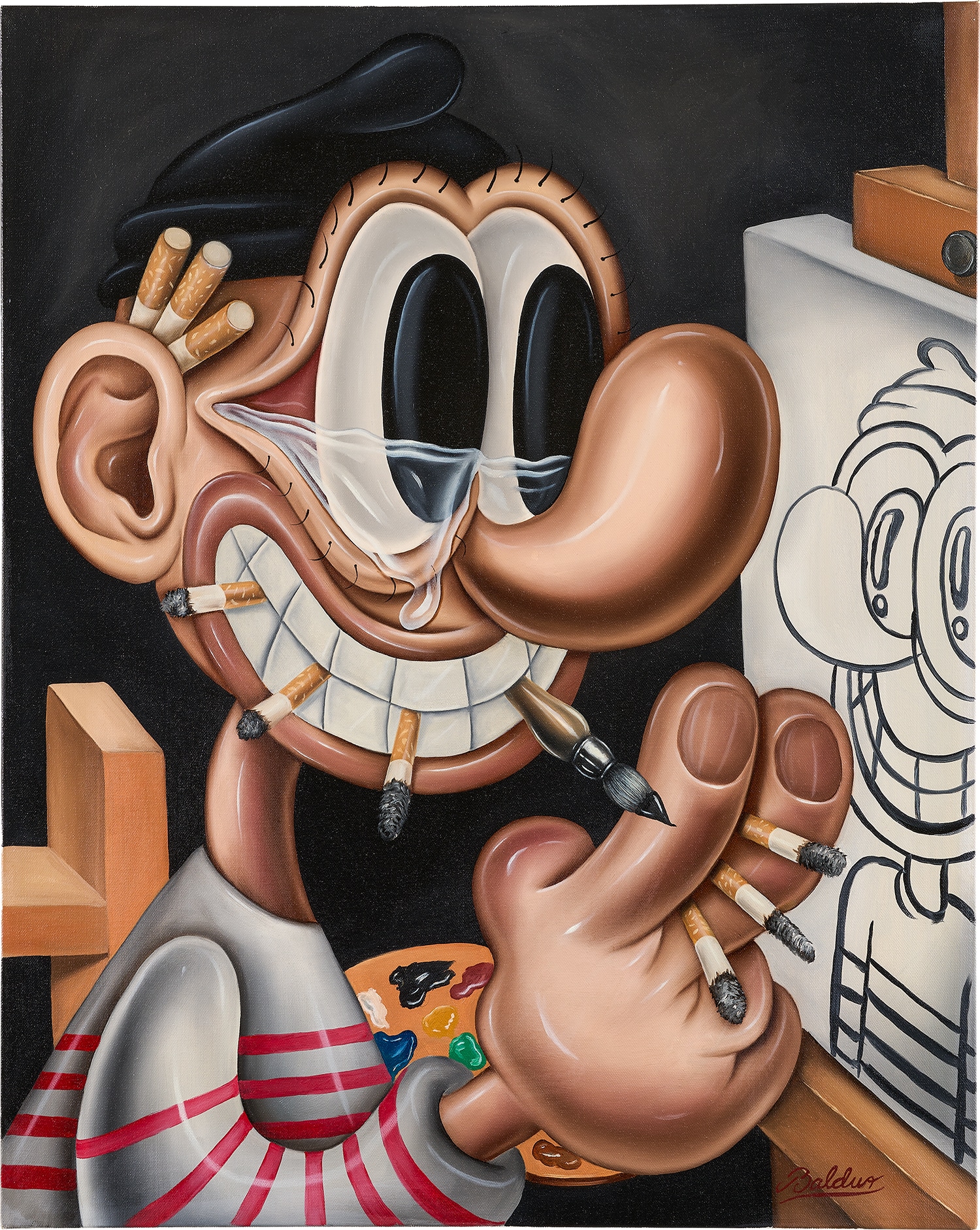 Artist in the Studio