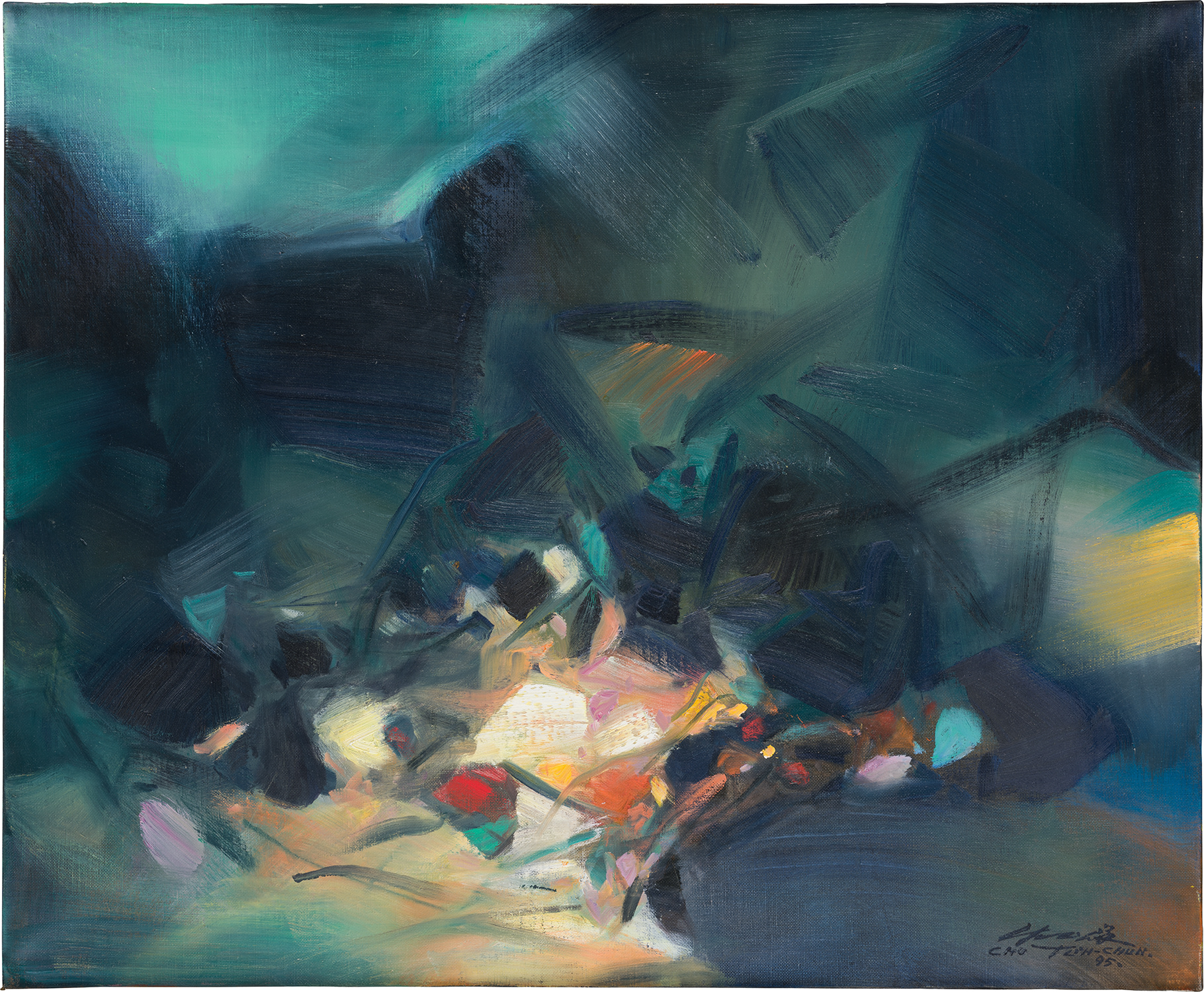 Chu Teh-Chun — Les ténèbres de l’été