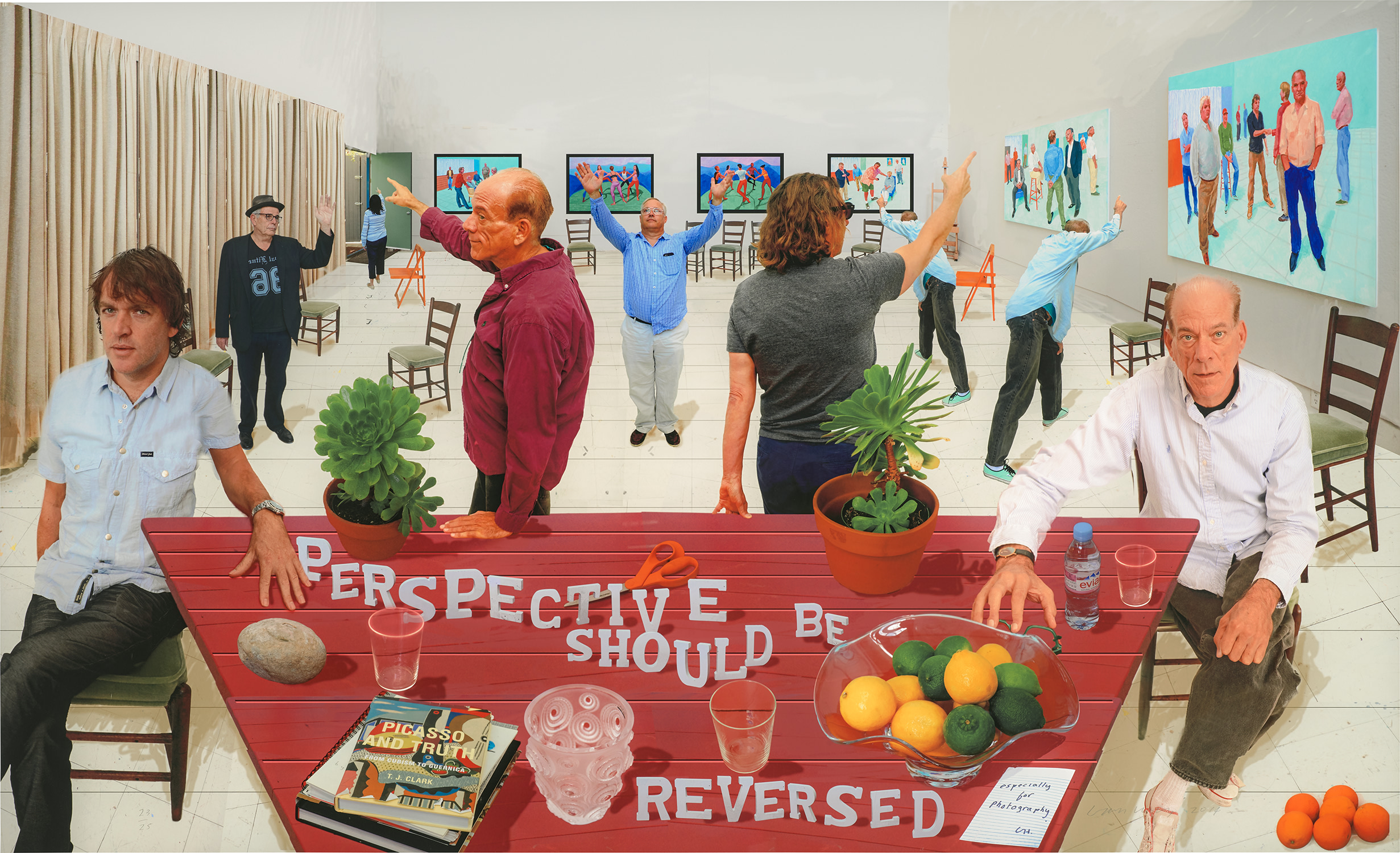 David Hockney — Perspective Should be Reversed