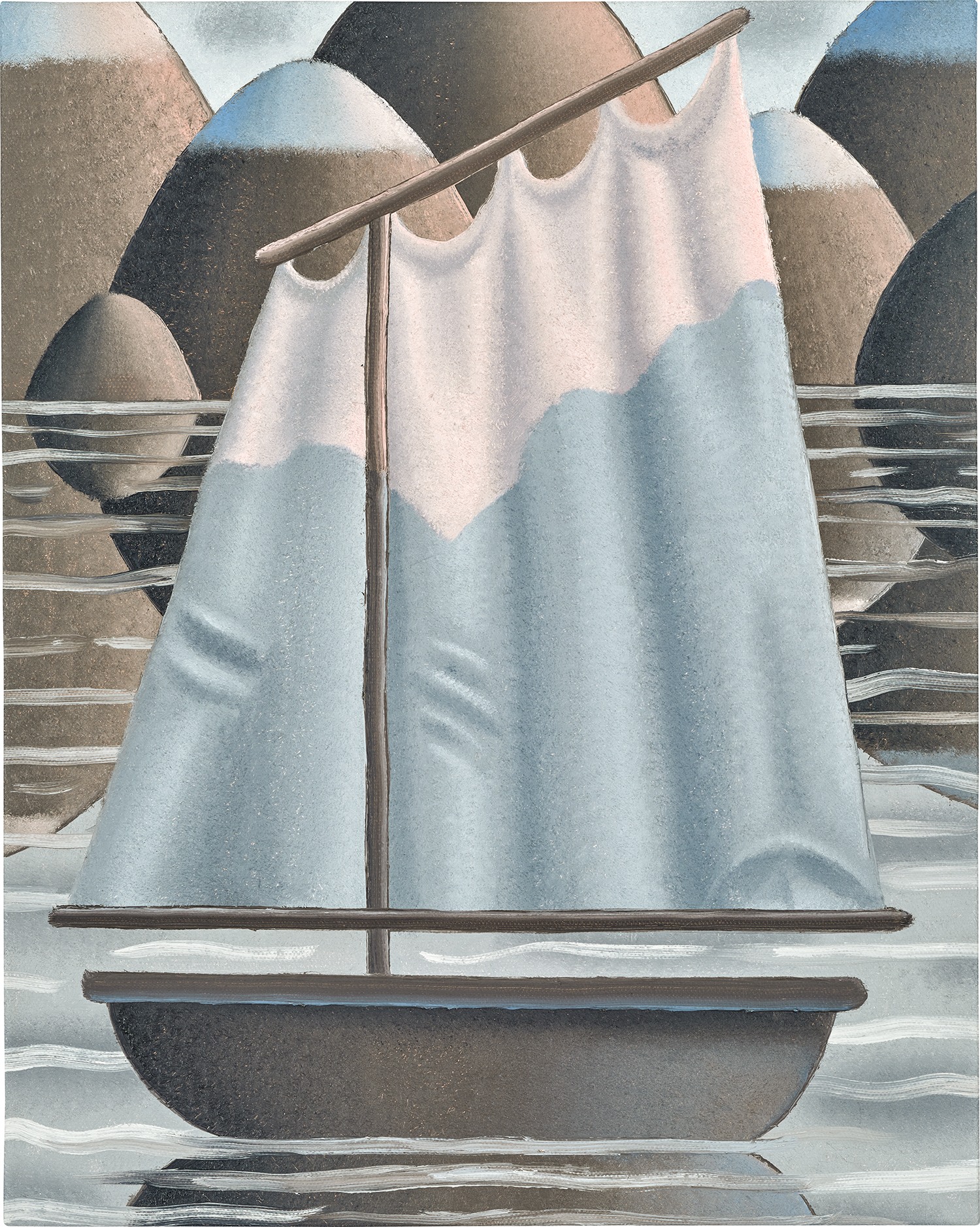 Ship in the Evening Light