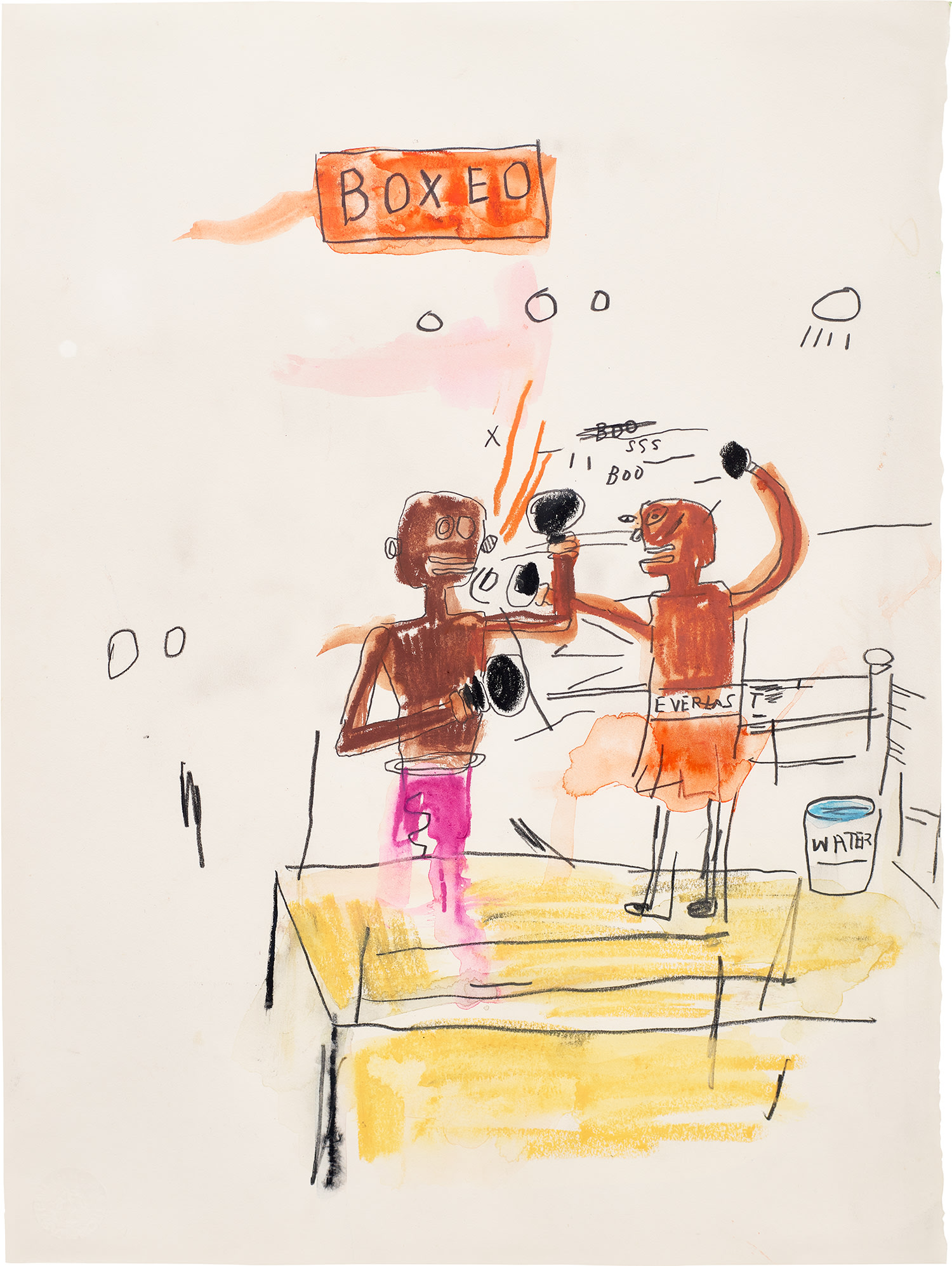 Jean-Michel Basquiat — Boxeo