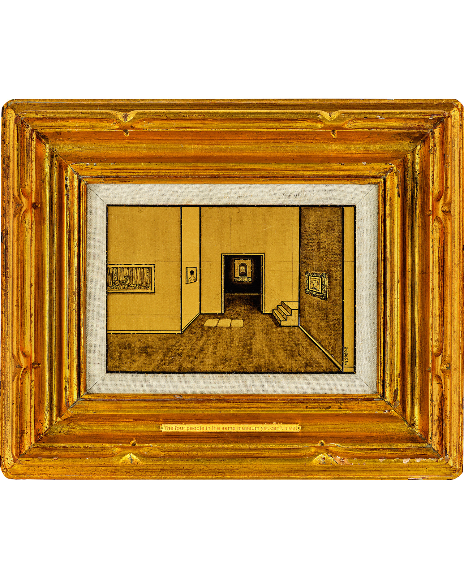 Ni Youyu — The four people in the same museum yet can't meet