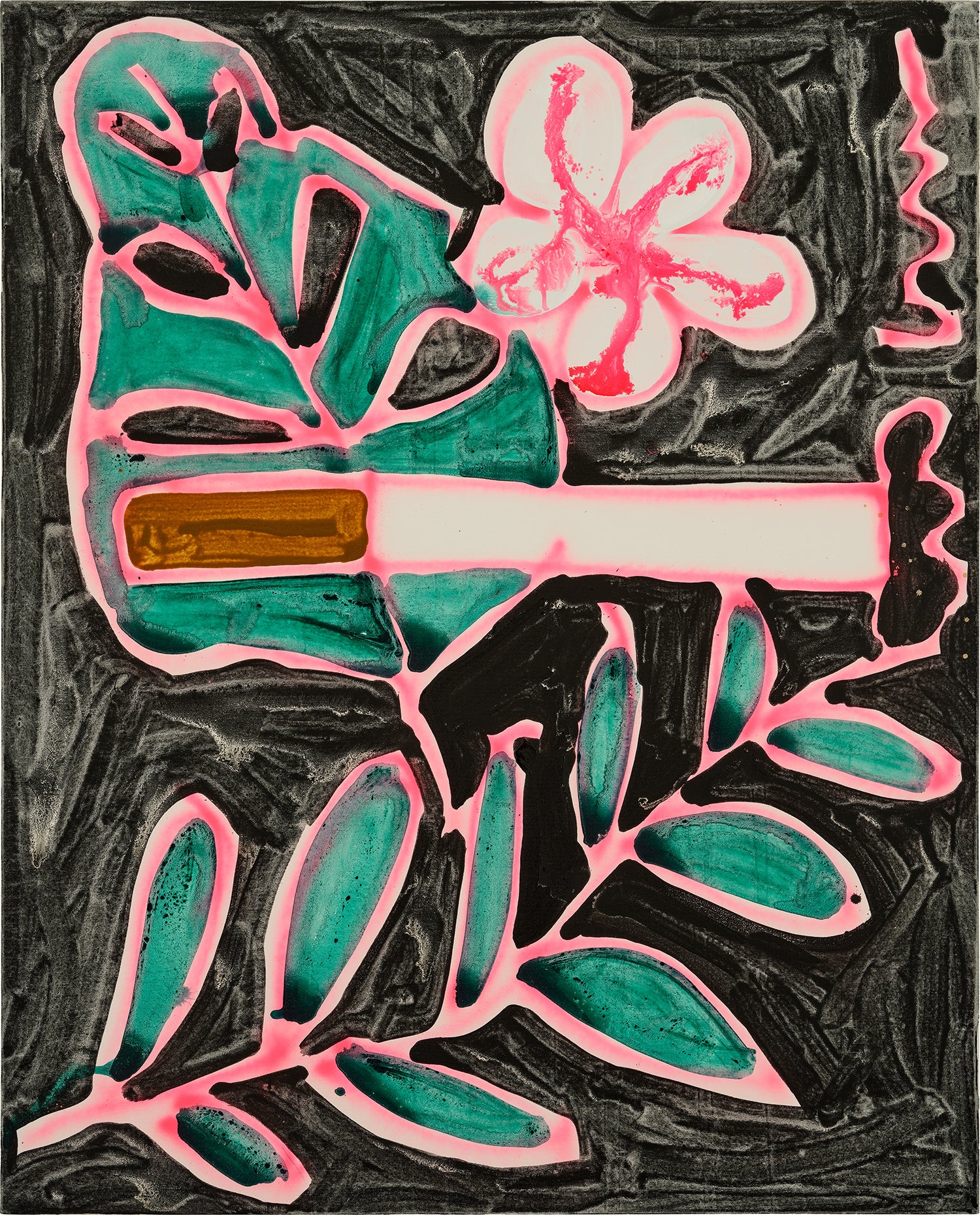 Katherine Bernhardt — Hawaii Smoke