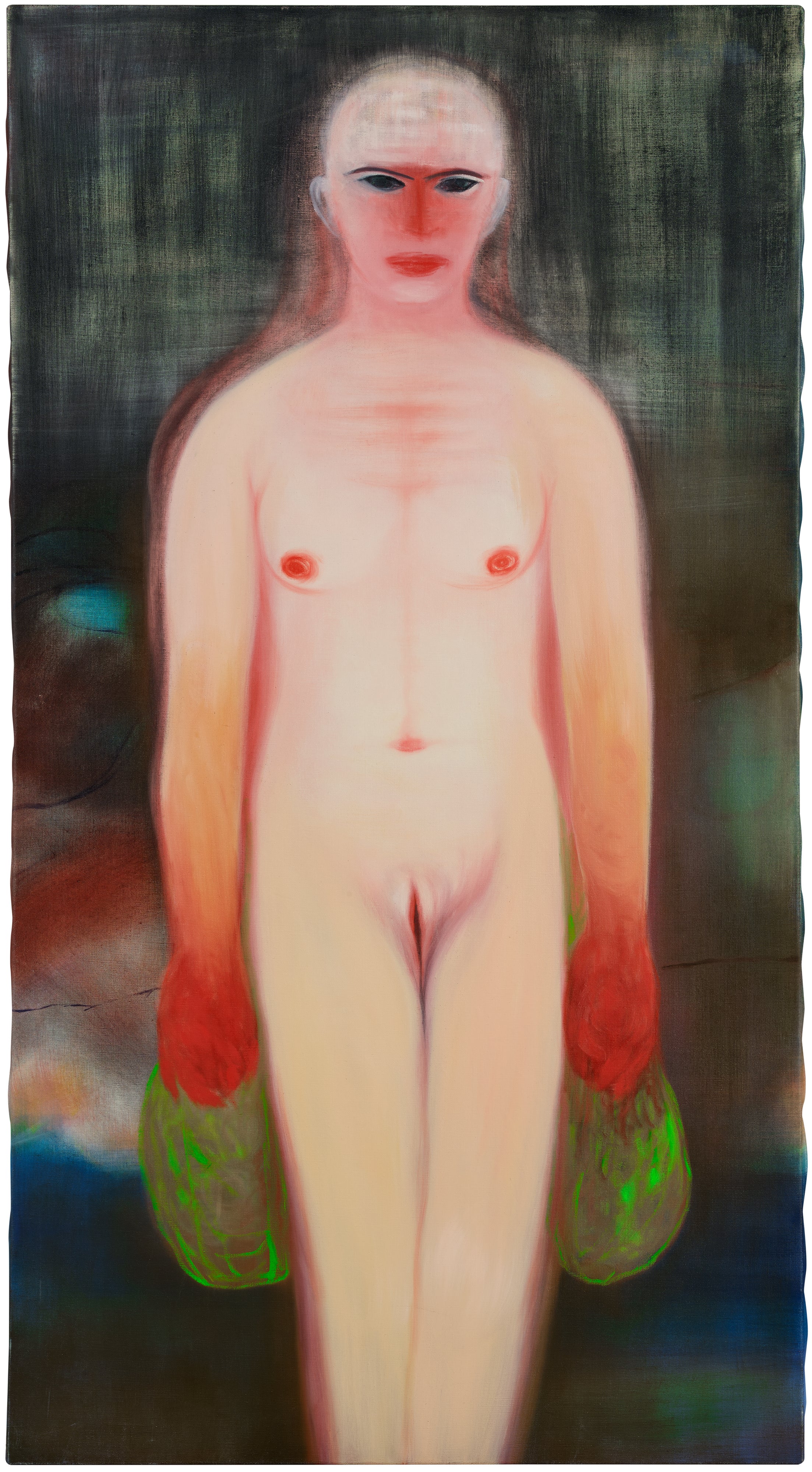 Miriam Cahn — flüchtling, 17/18' 12'02