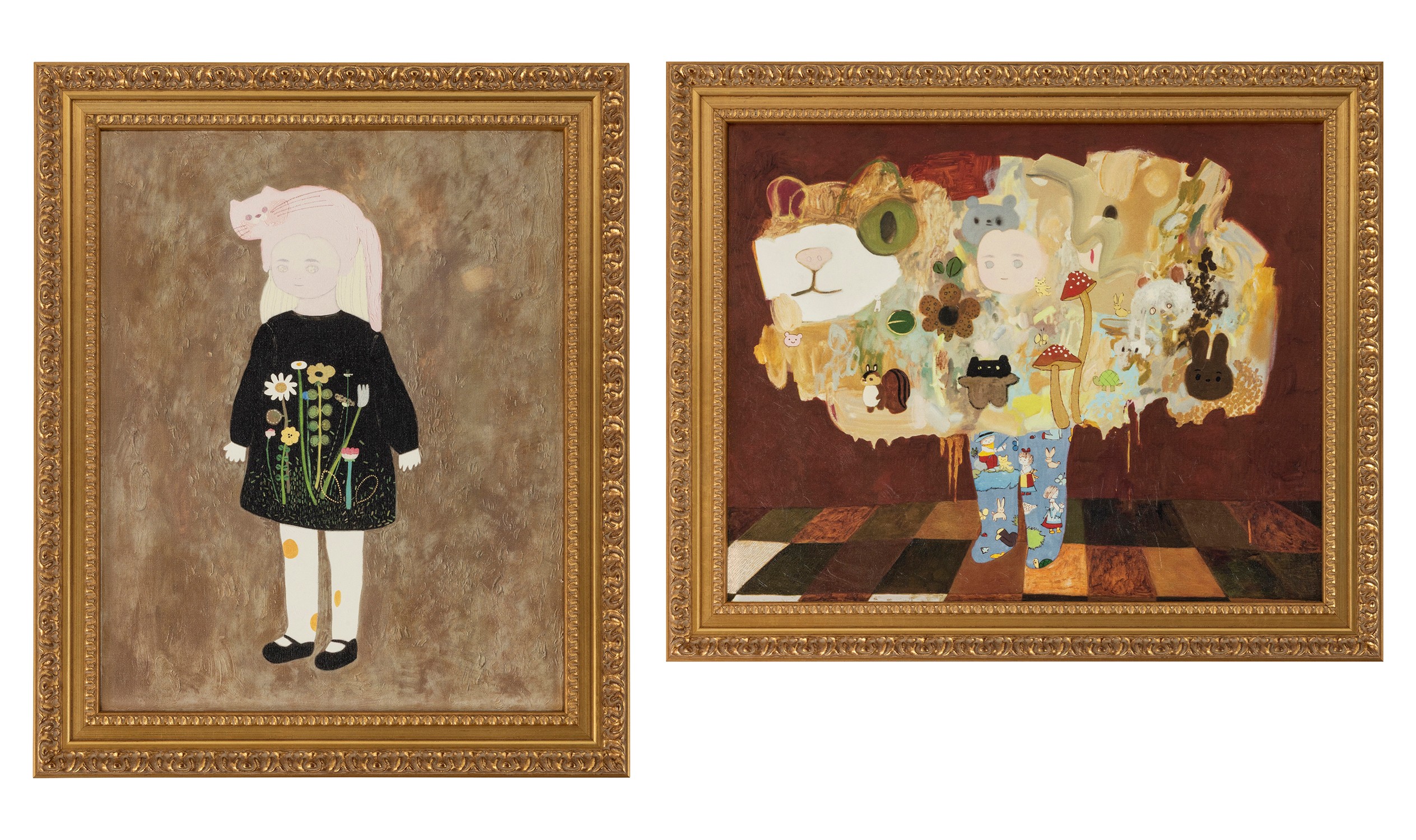 Girl in a Dress; and Brown Sugar