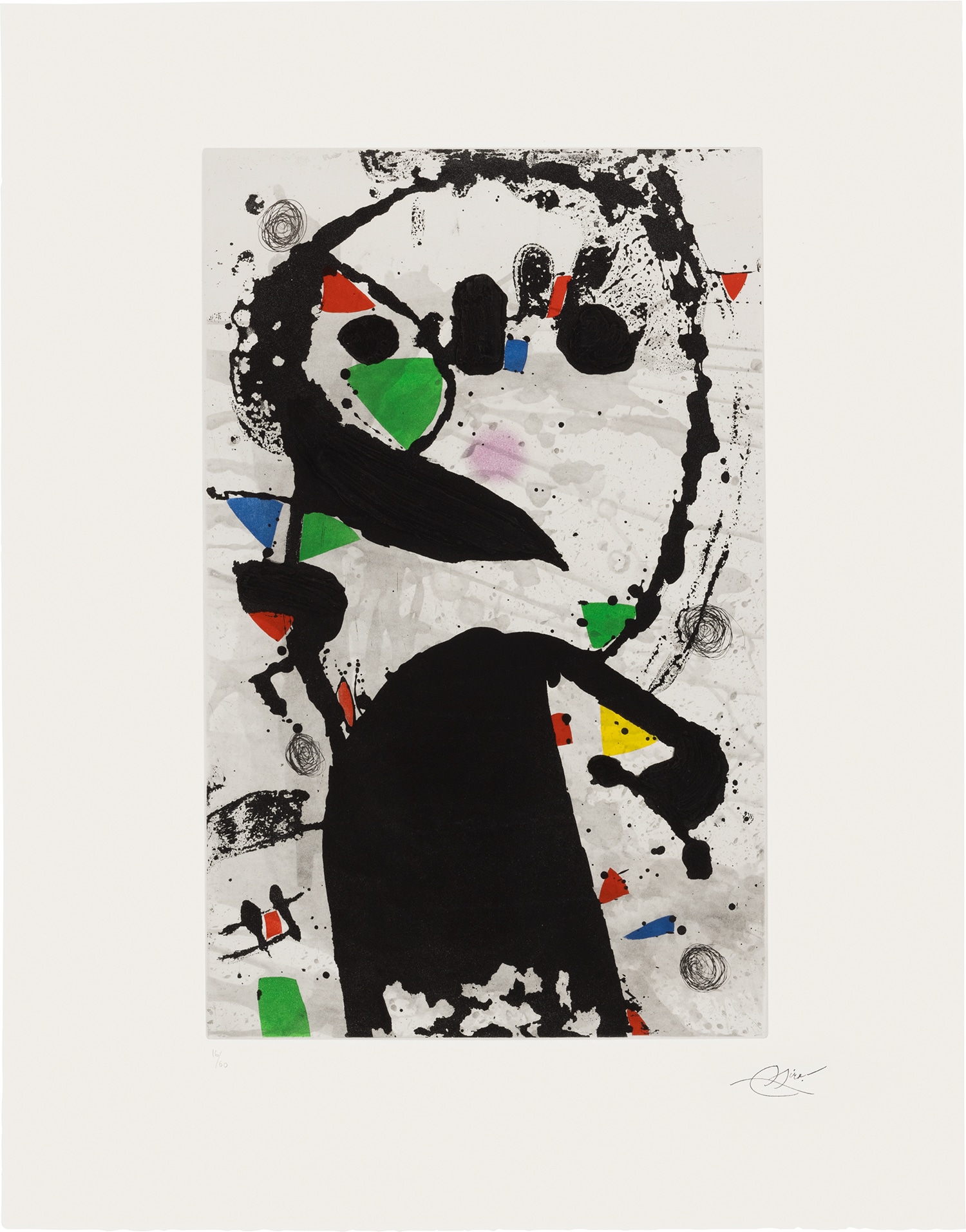 Joan Miró — Maître à bord (Master on Board), from People of the Sea (D. 1280)