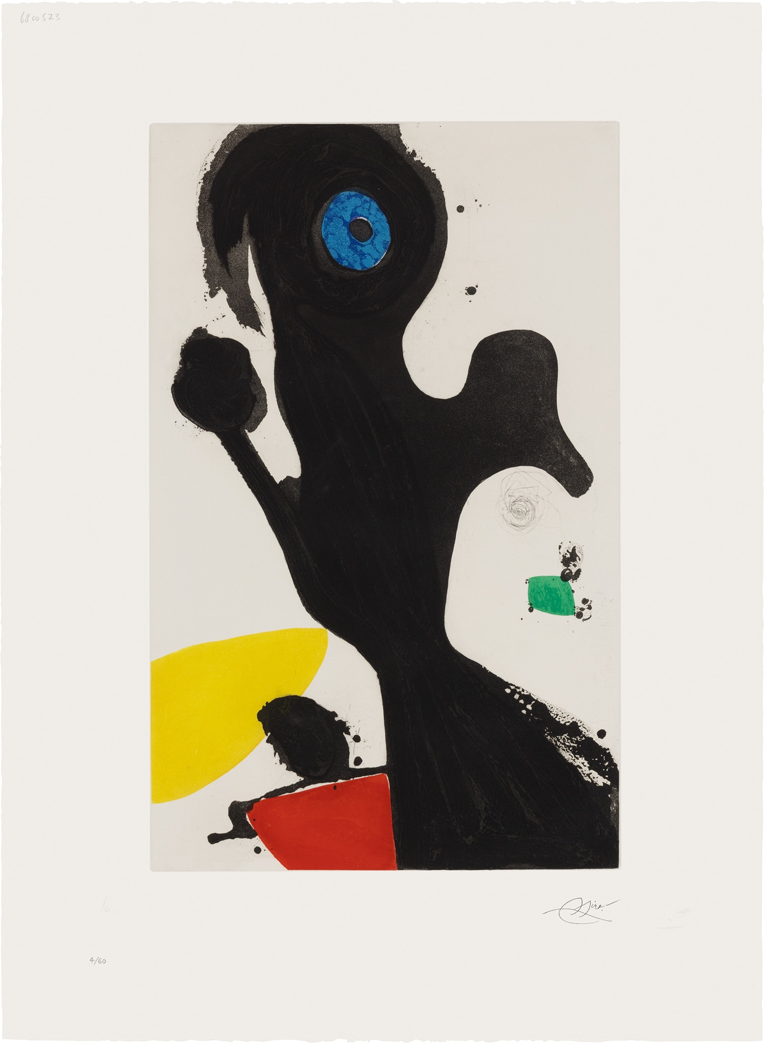 Joan Miró — Le gardien de phare (The Lighthouse Keeper), from People of the Sea (D. 1275)