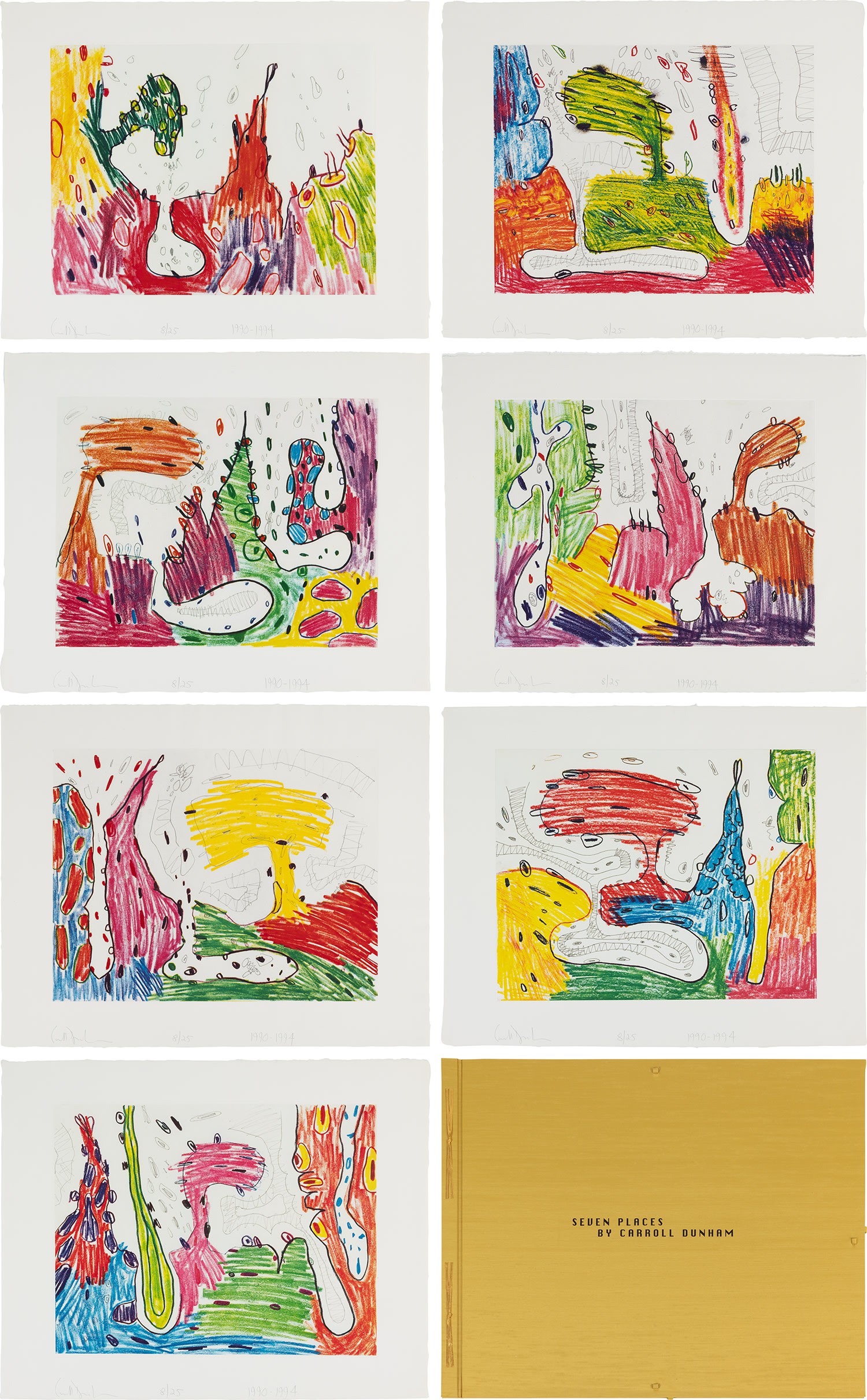 Carroll Dunham — Seven Places (K. A23)