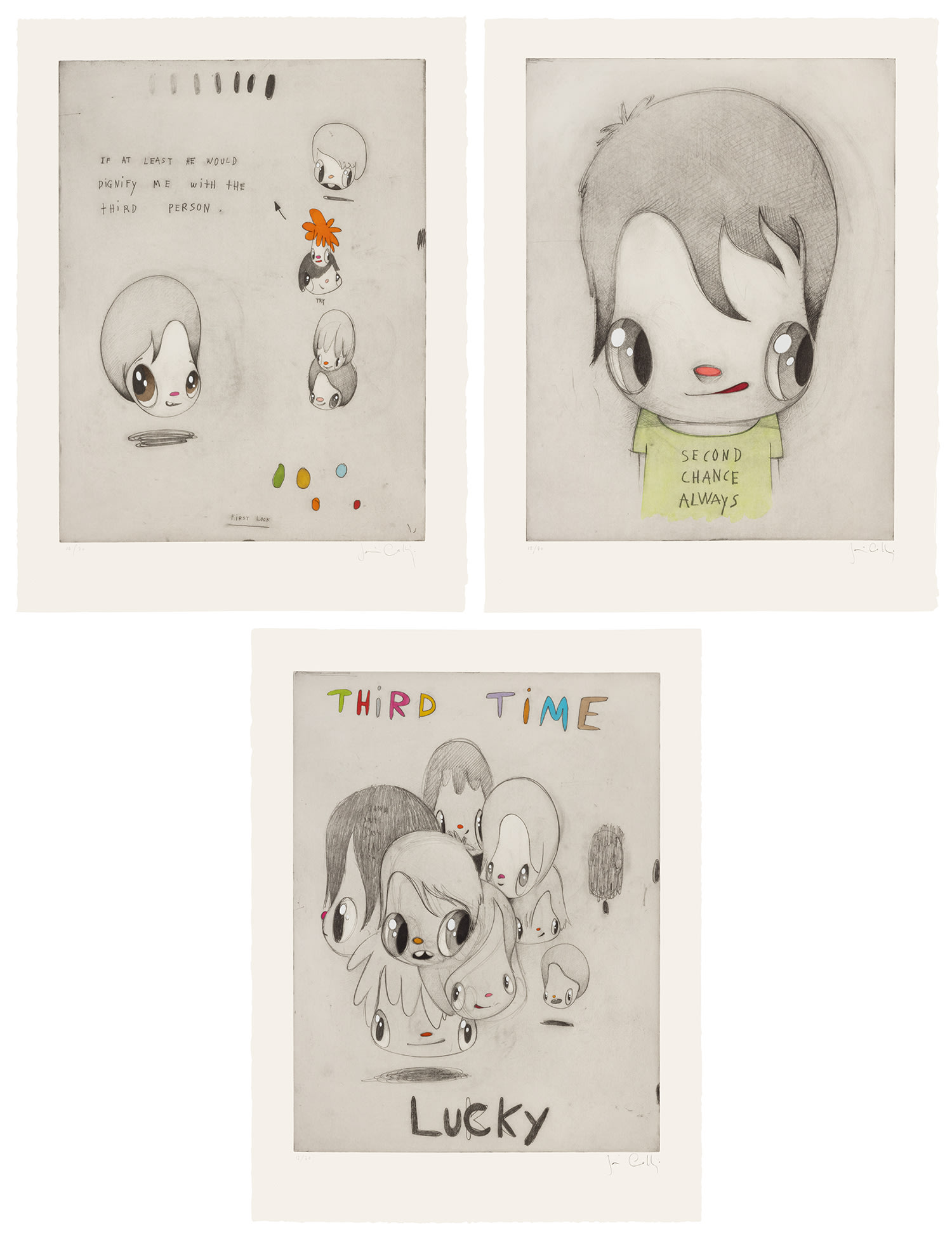 First Look; Second Chance Always; and Third Time Lucky