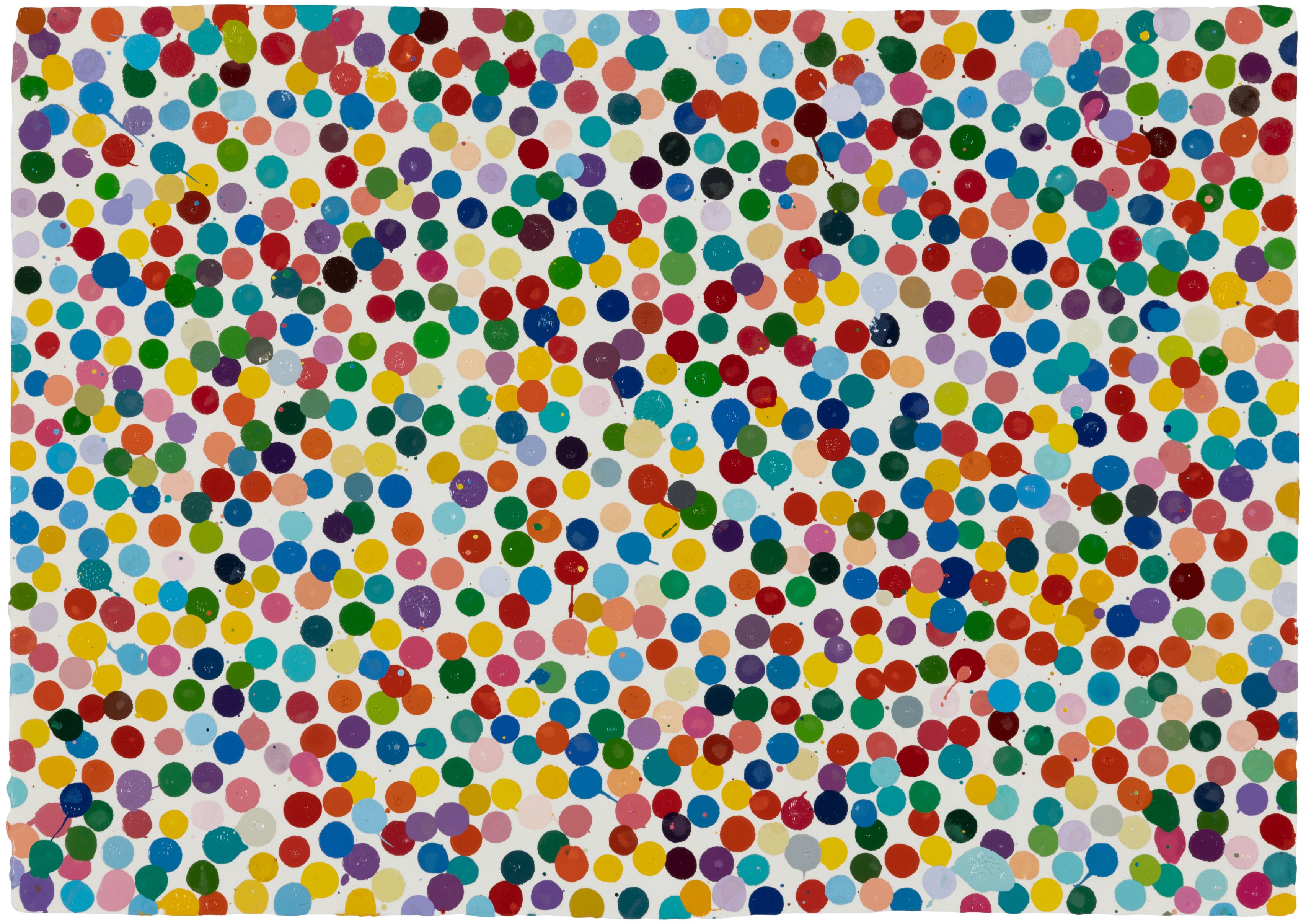 Damien Hirst — 675 Fly with red coat, from The Currency