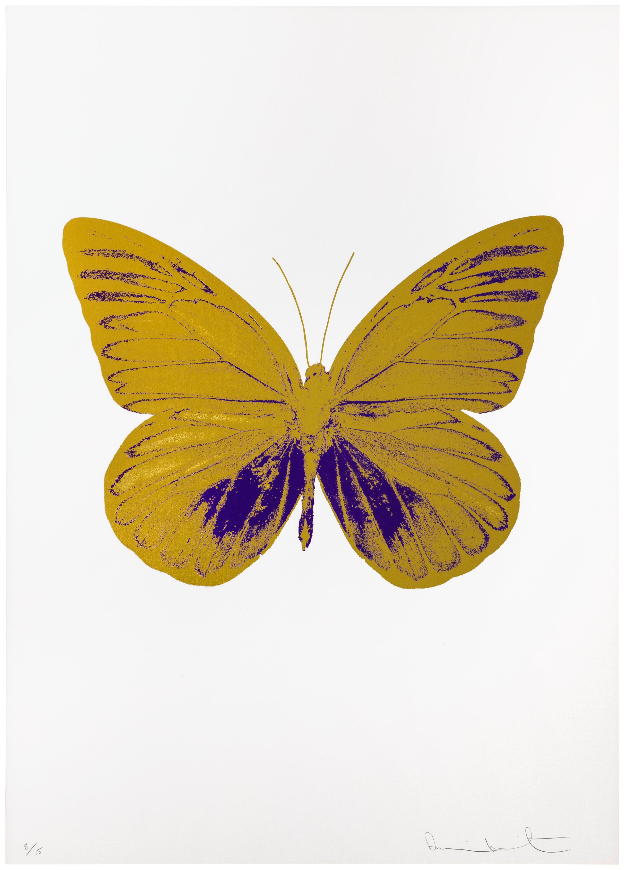Damien Hirst — The Souls I (Oriental Gold/Imperial Purple)