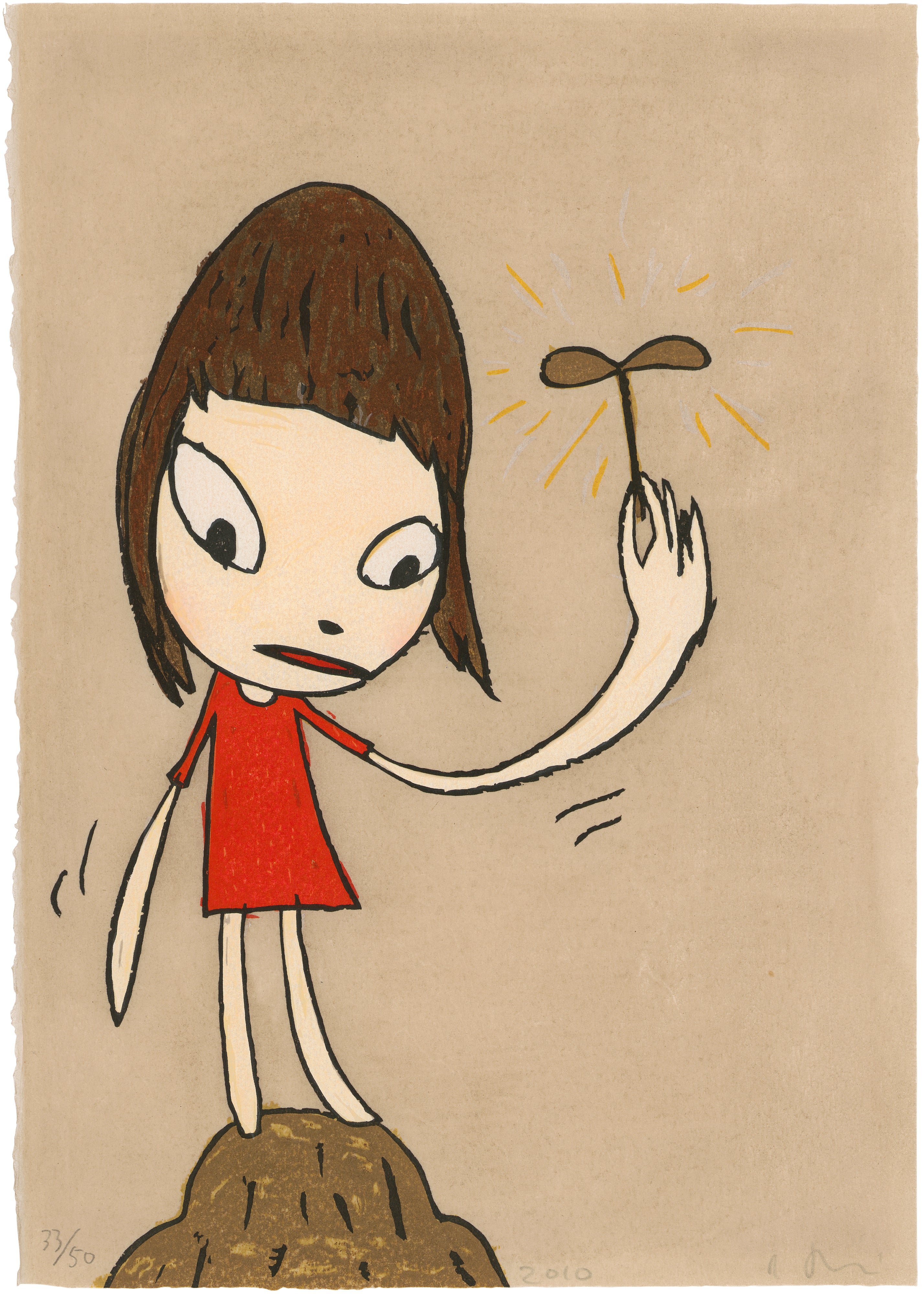 Yoshitomo Nara — My Little Treasure (M. & S. E-2010-008)