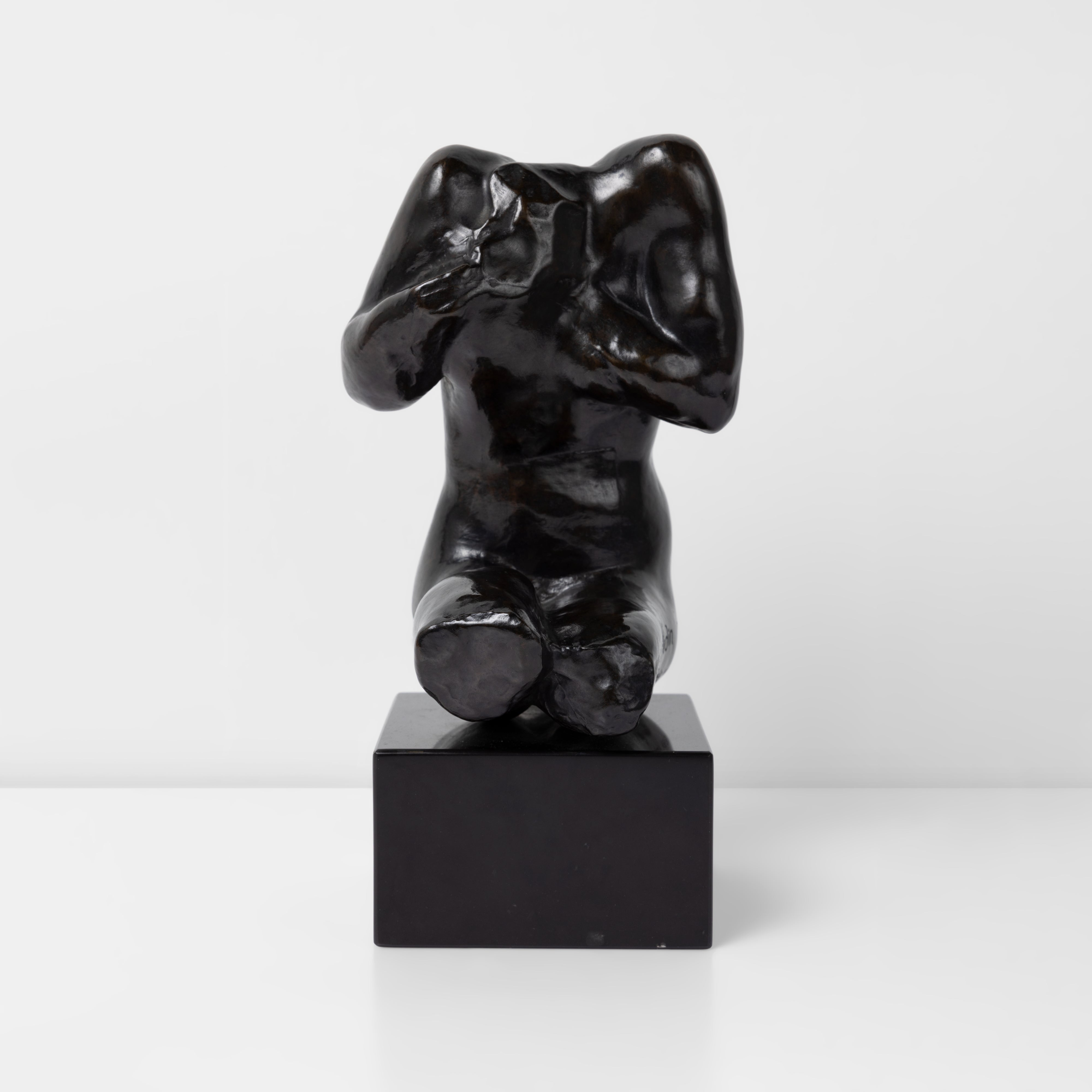 Auguste Rodin — Torse féminin assis sans tête, petit modèle (Headless Seated Female Torso, Small Model)