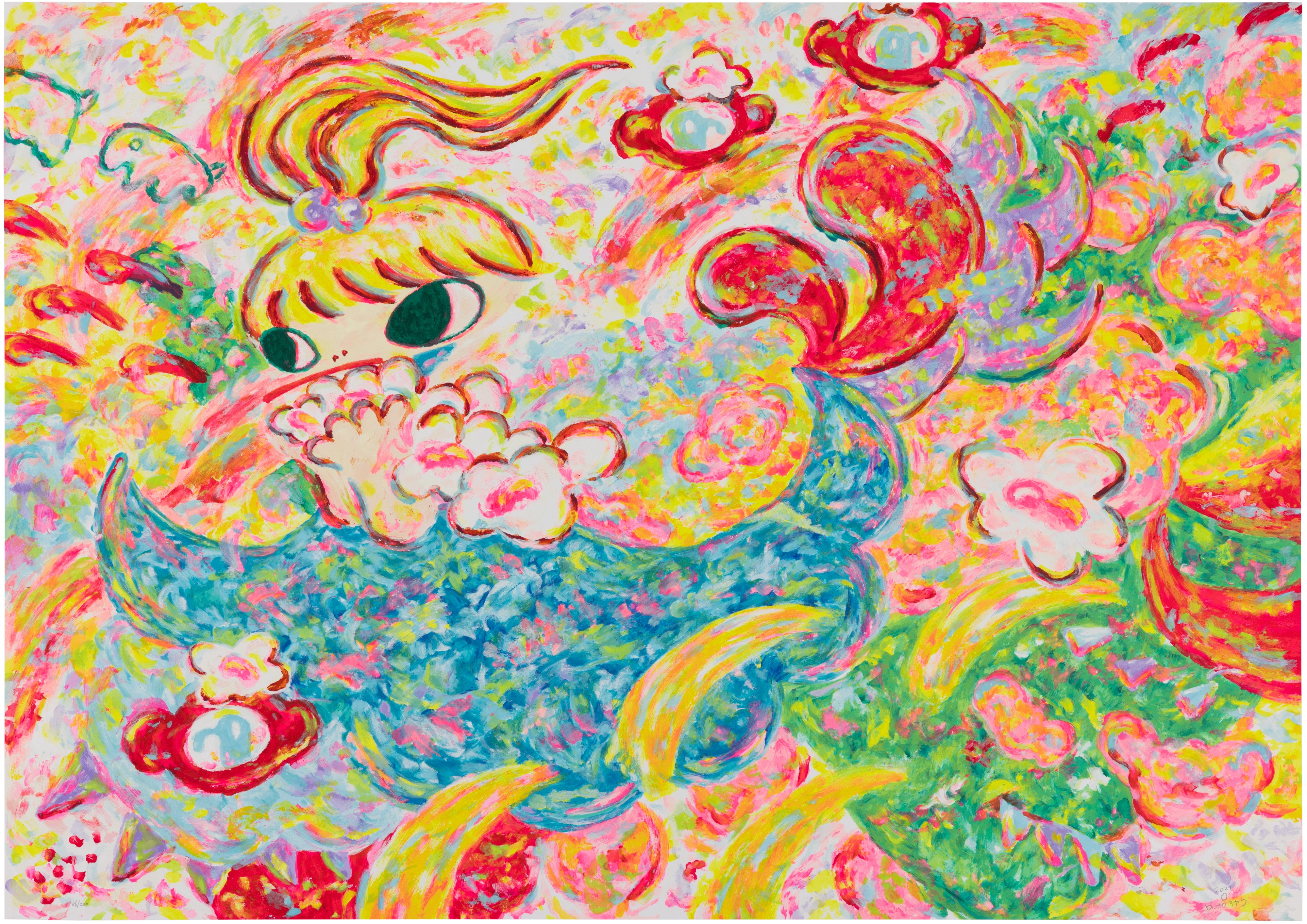 Ayako Rokkaku — Print A (Flower Girl)